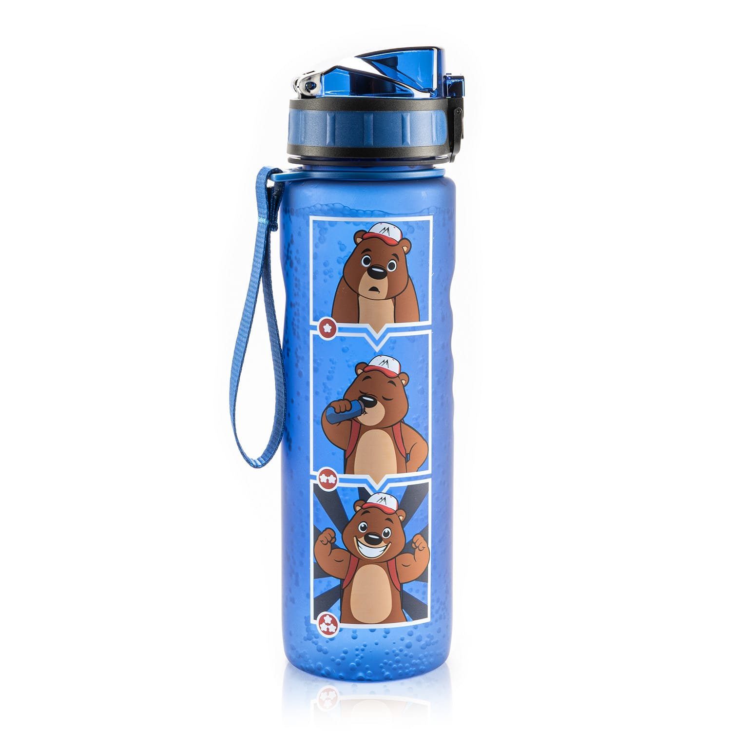Monte Stivo Trinkflasche Lyseren Blau | Kinder-Trinkflaschen
