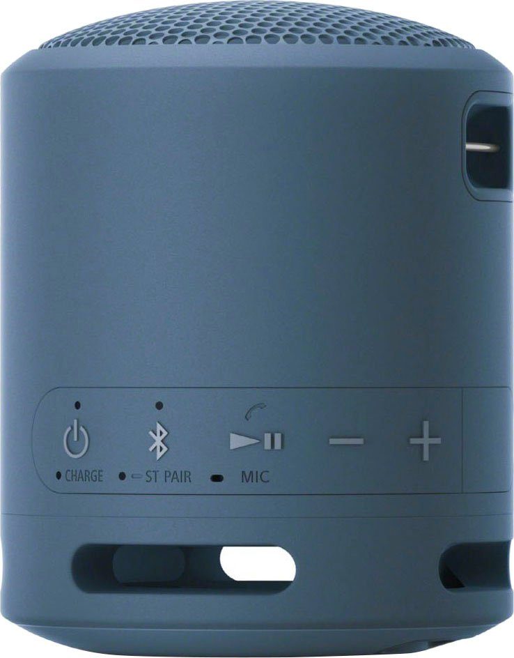 blau Tragbarer Sony Bluetooth-Lautsprecher SRS-XB13