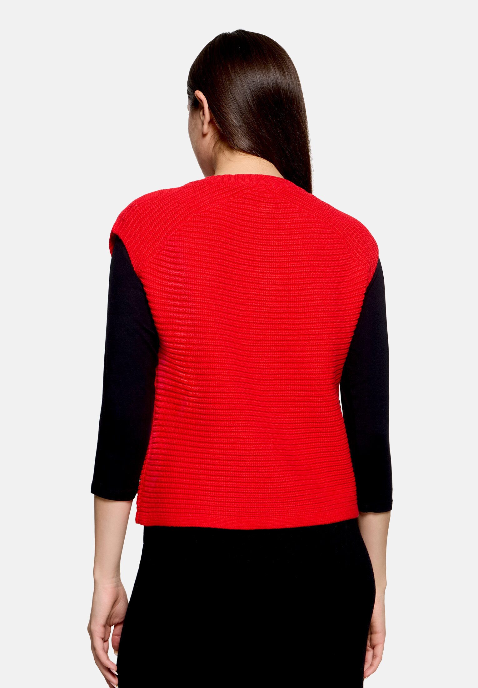 Betty Barclay Strickjacke Damen ohne Arm (1-tlg)