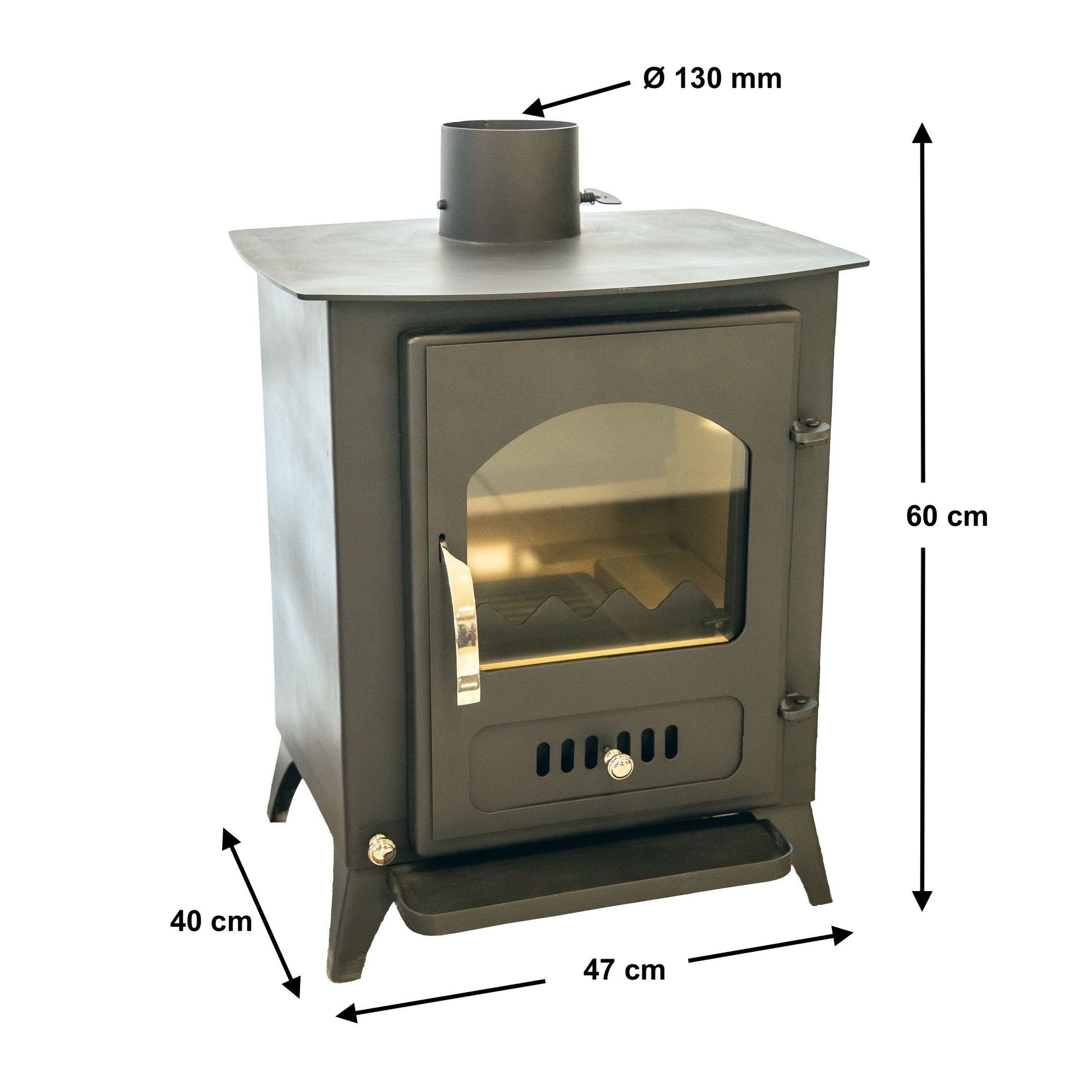 Verso Kaminofen Dauerbrand Kamin Holz Holzofen Verso 1 Kamin 7 kW Ofen günstig online kaufen