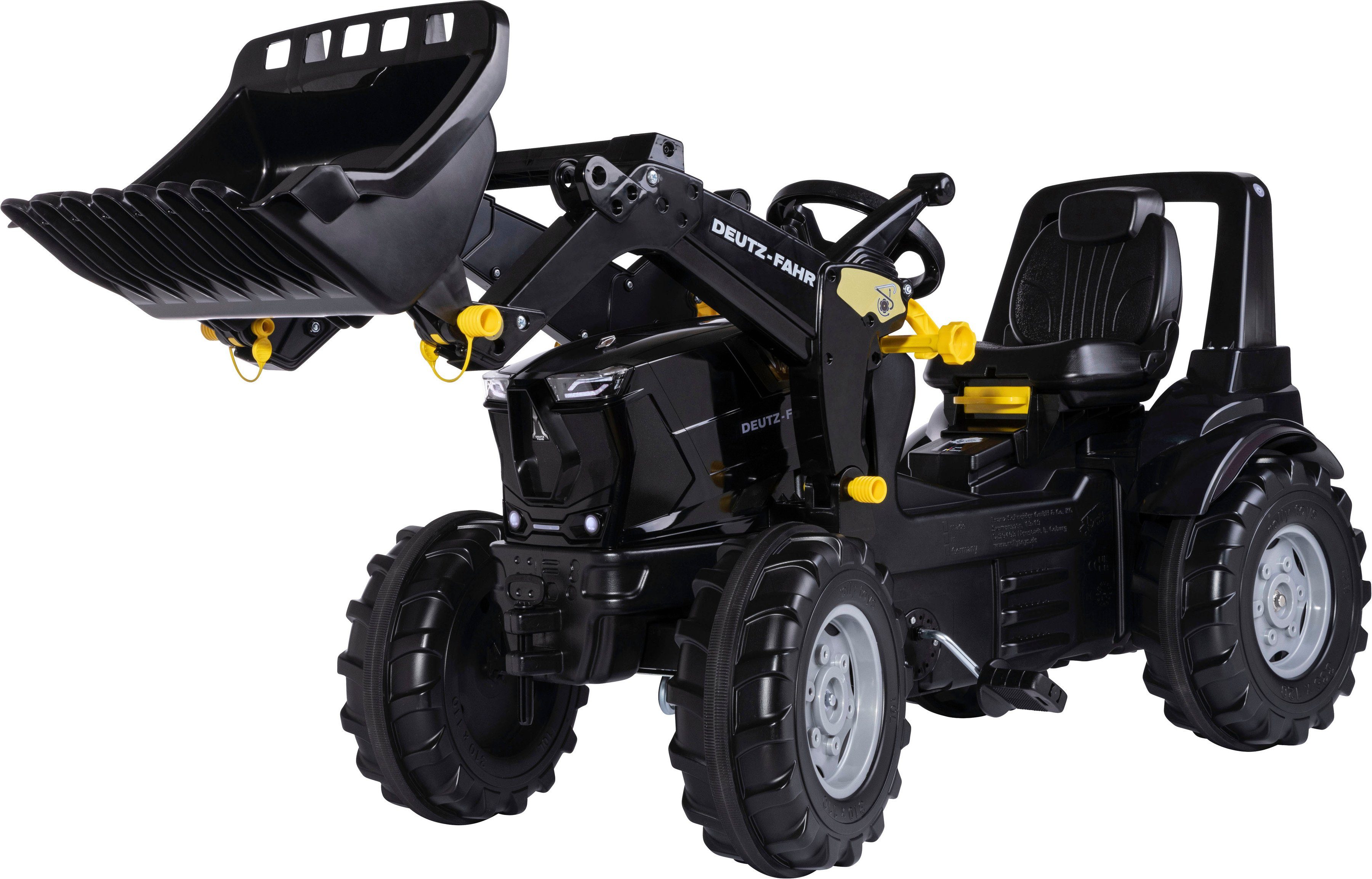 rolly toys® Trettraktor rollyFarmtrac Premium II DF 8280 TTV Warrior, mit Frontlader, BxTxH: 150x54x75 cm