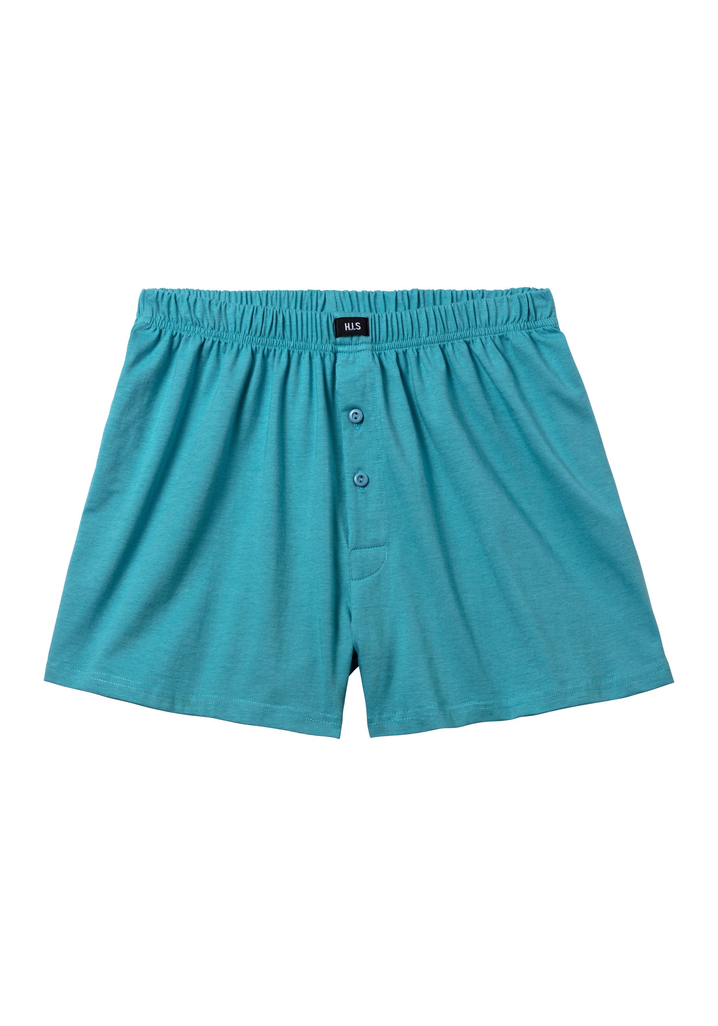 H.I.S Weiter Boxer Herren Boxer (Packung, 5-St) weite Passform, Komfortbund, aus Baumwoll-Stretch