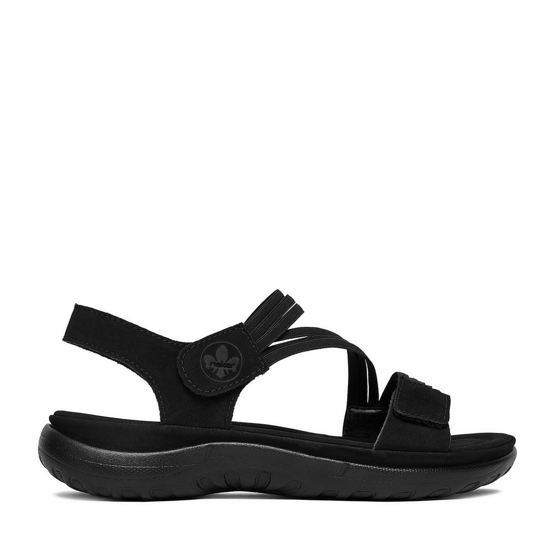 Rieker Rieker Damen-Sandalen Schwarz 64870-02 Sandale