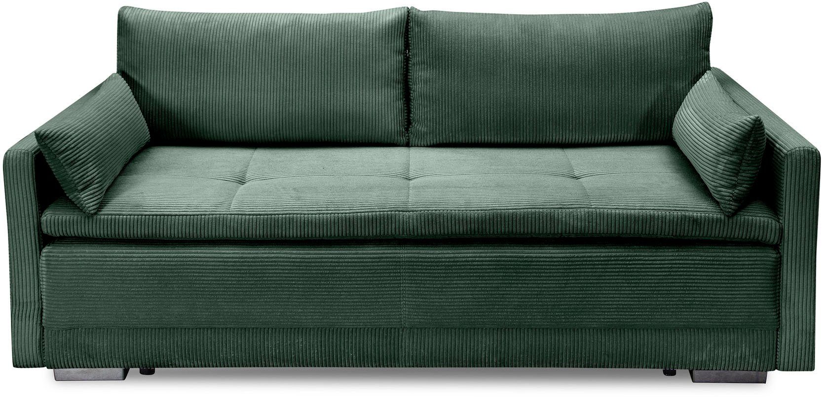 INOSIGN Schlafsofa Andrea, mit Boxspringaufbau, Bettfunktion günstig online kaufen