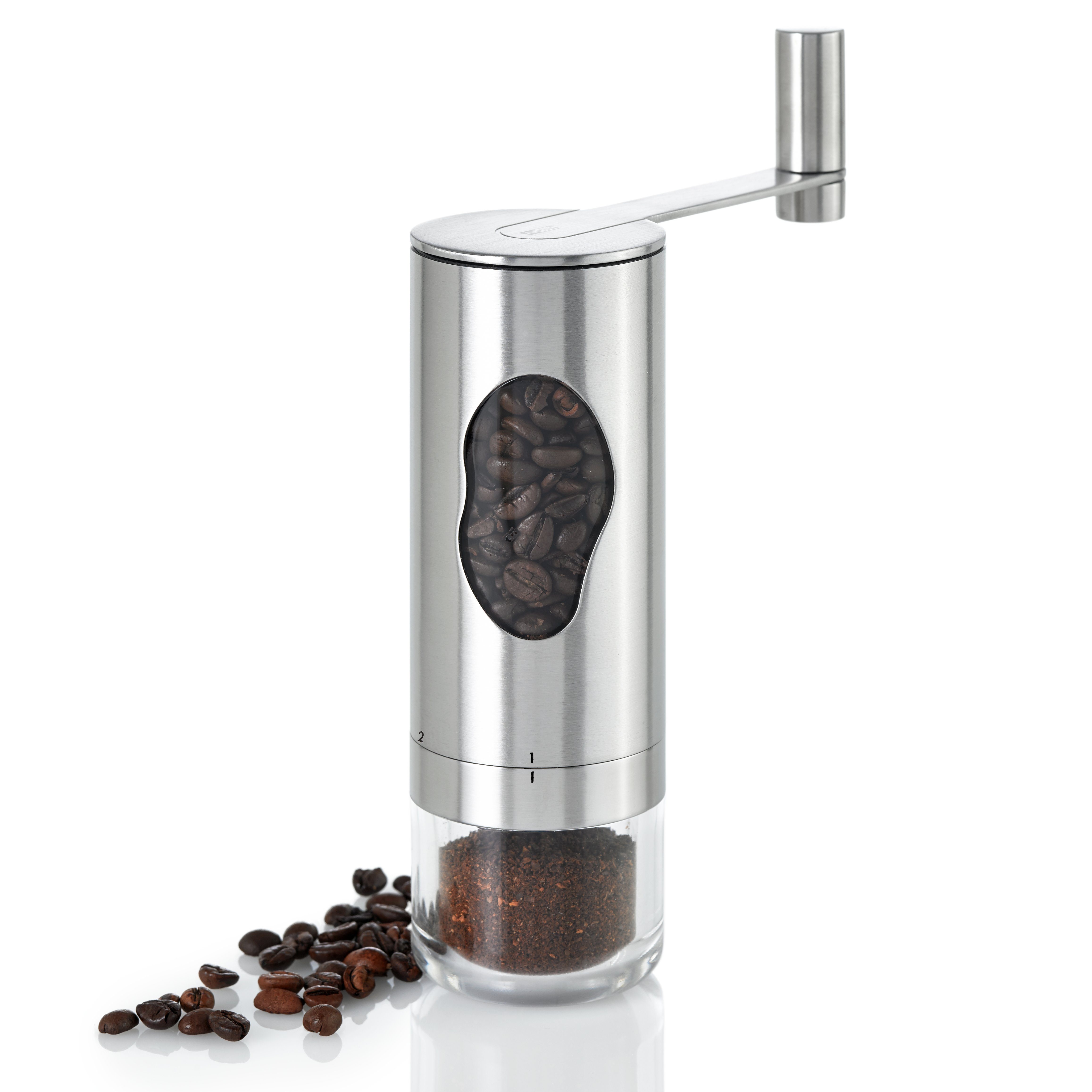 AdHoc Kaffeemühle MRS. BEAN, 50,00 g Bohnenbehälter, Mühle für ganze Bohnen mit genauer Mahlgradeinstellung