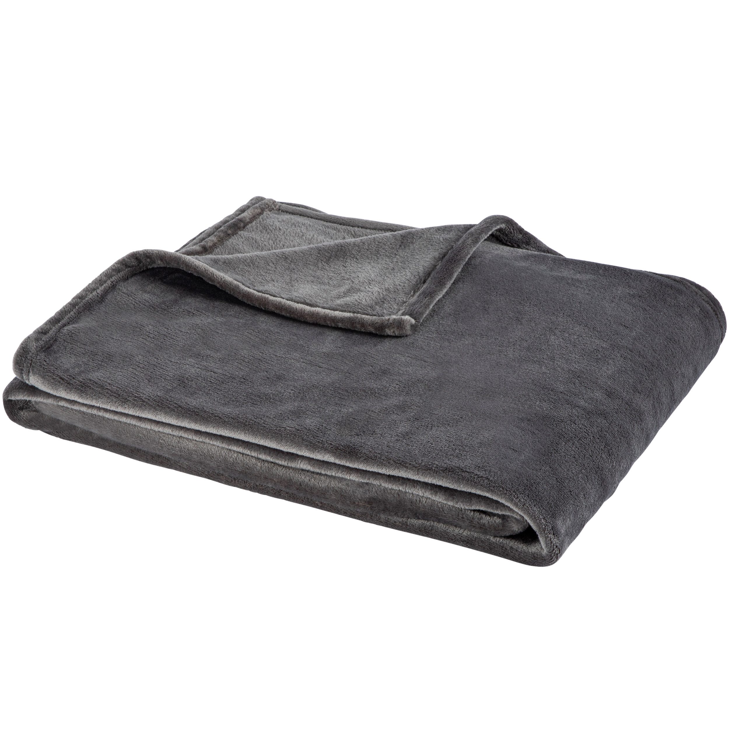 Wohndecke Cashmere Touch Kuscheldecke Wohndecke in Nicki-Qualität, livessa, Cashmere Touch Qualität 150x200 cm - 180x220 cm, ca. 180 g/m² (5)