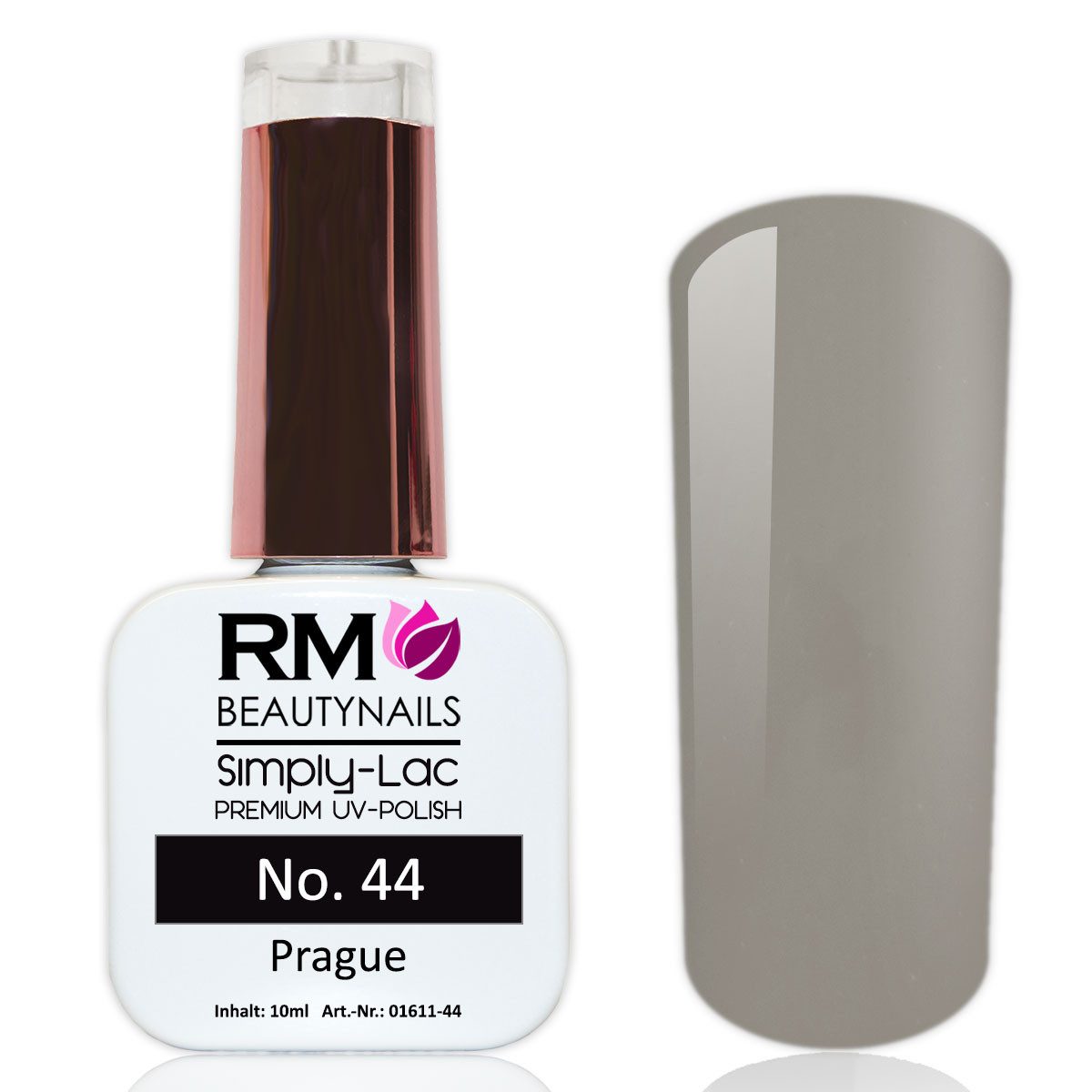RM Beautynails UV-Nagellack Simply Lac Premium UV-Nagellack UV-Polish 10ml Gellack Shellac, Haltbarkeit bis zu drei Wochen / Hybrid-Lack