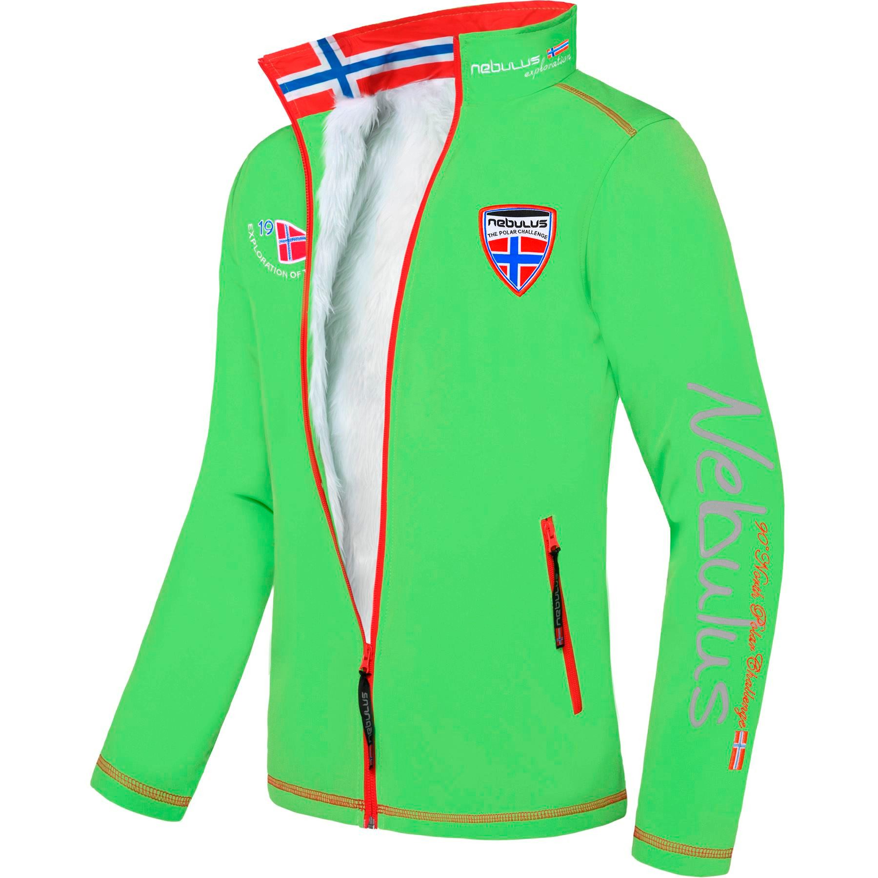 Softshelljacke BURNER, P4758 - Herren, limettengrün, XXL