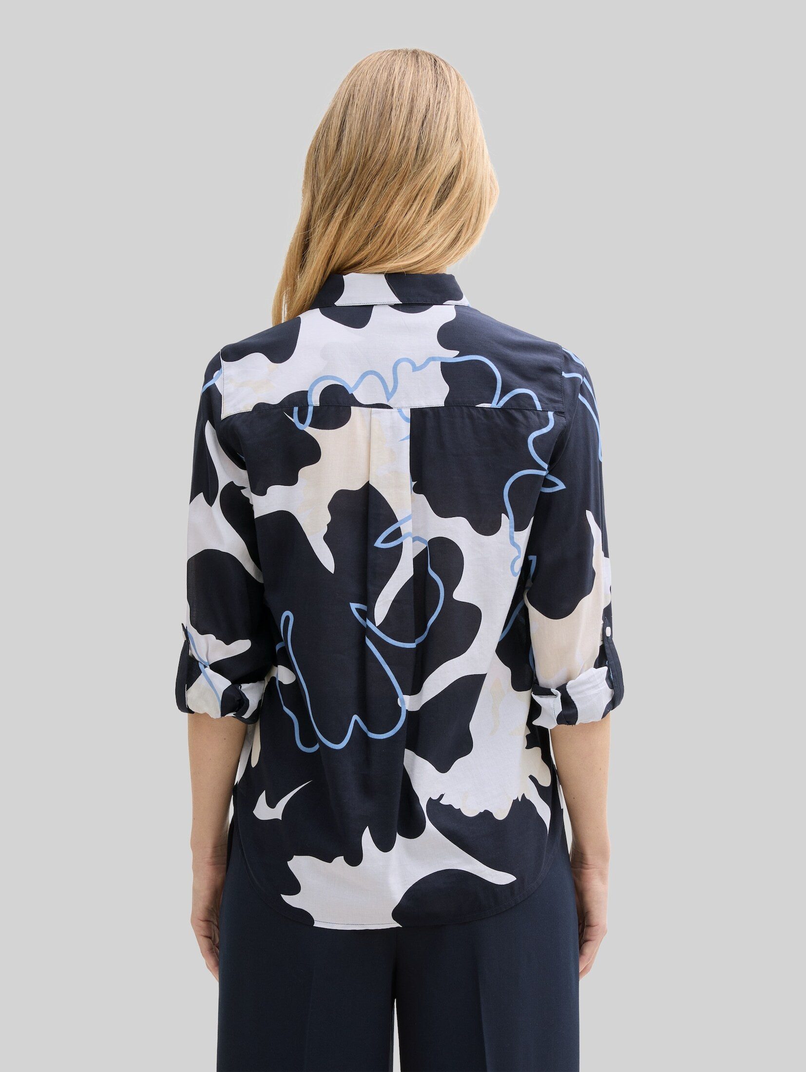 TOM TAILOR Langarmbluse Blusen & Shirts Bluse mit Muster