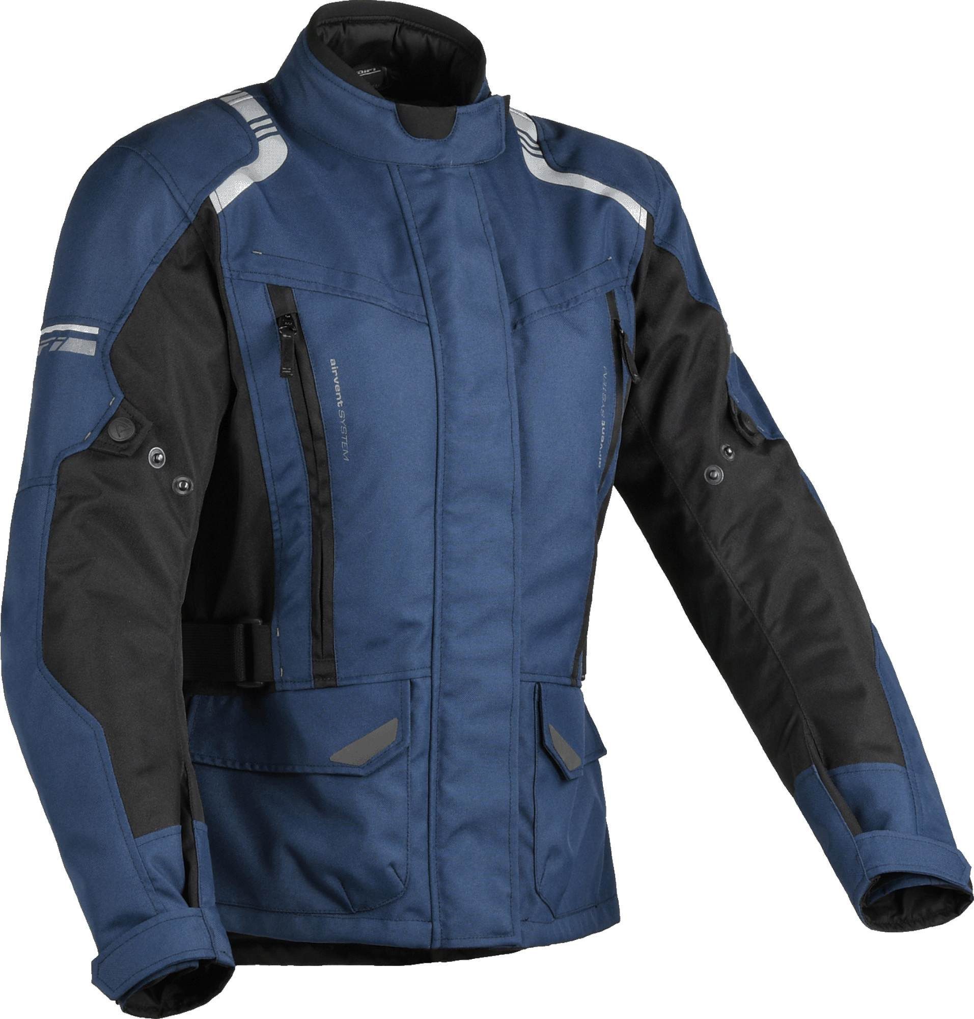 DIFI Motorradjacke Navigator Aerotex wasserdichte Damen Motorrad Textiljacke Rückenprotektor vorbereitet,Atmungsaktiv,Verbindungsreißverschlus