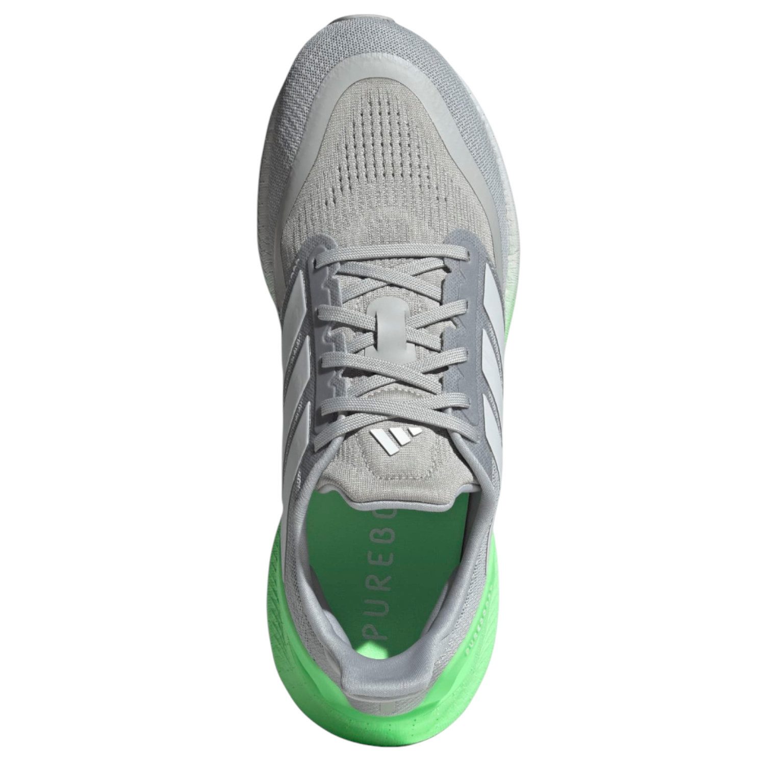 adidas Performance Pureboost 5 (Dämpfung) grau/grün Herren Laufschuh