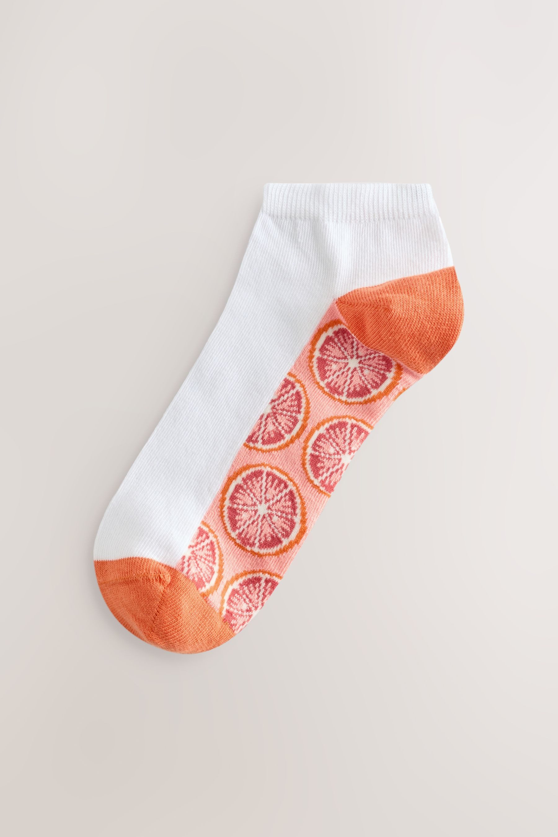 Next Basicsocken Sneaker-Socken mit Fußbett und Print, 4er-Pack (1-Paar)