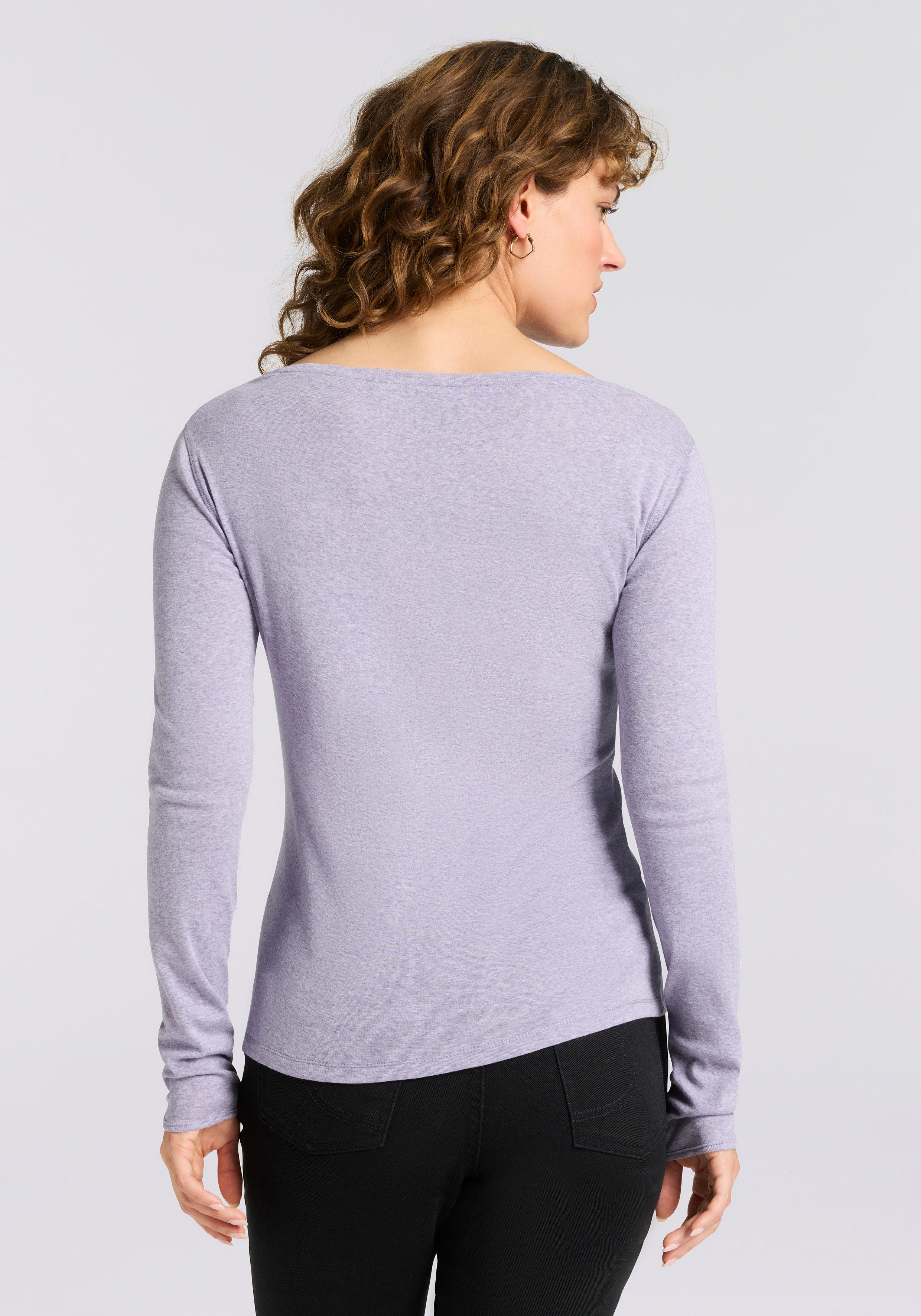 BOSS ORANGE Langarmshirt Edeline Premium Damenmode günstig online kaufen