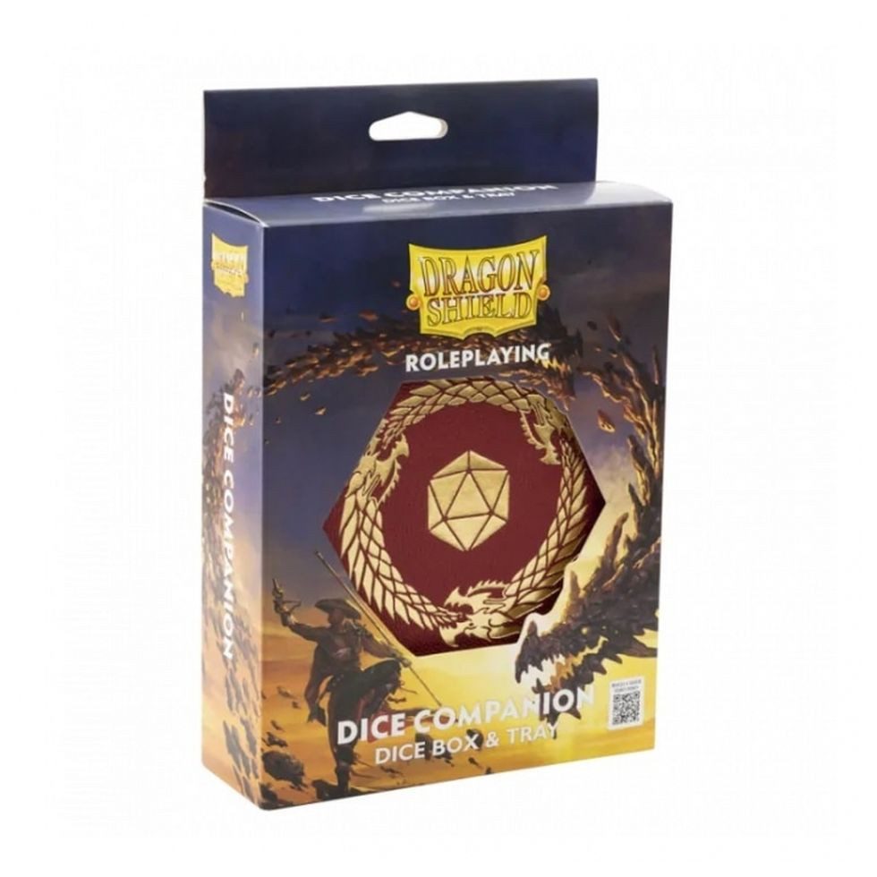 Arcane Tinmen Spiel, Dragon Shield - Dice Companion - Blood Red - englisch
