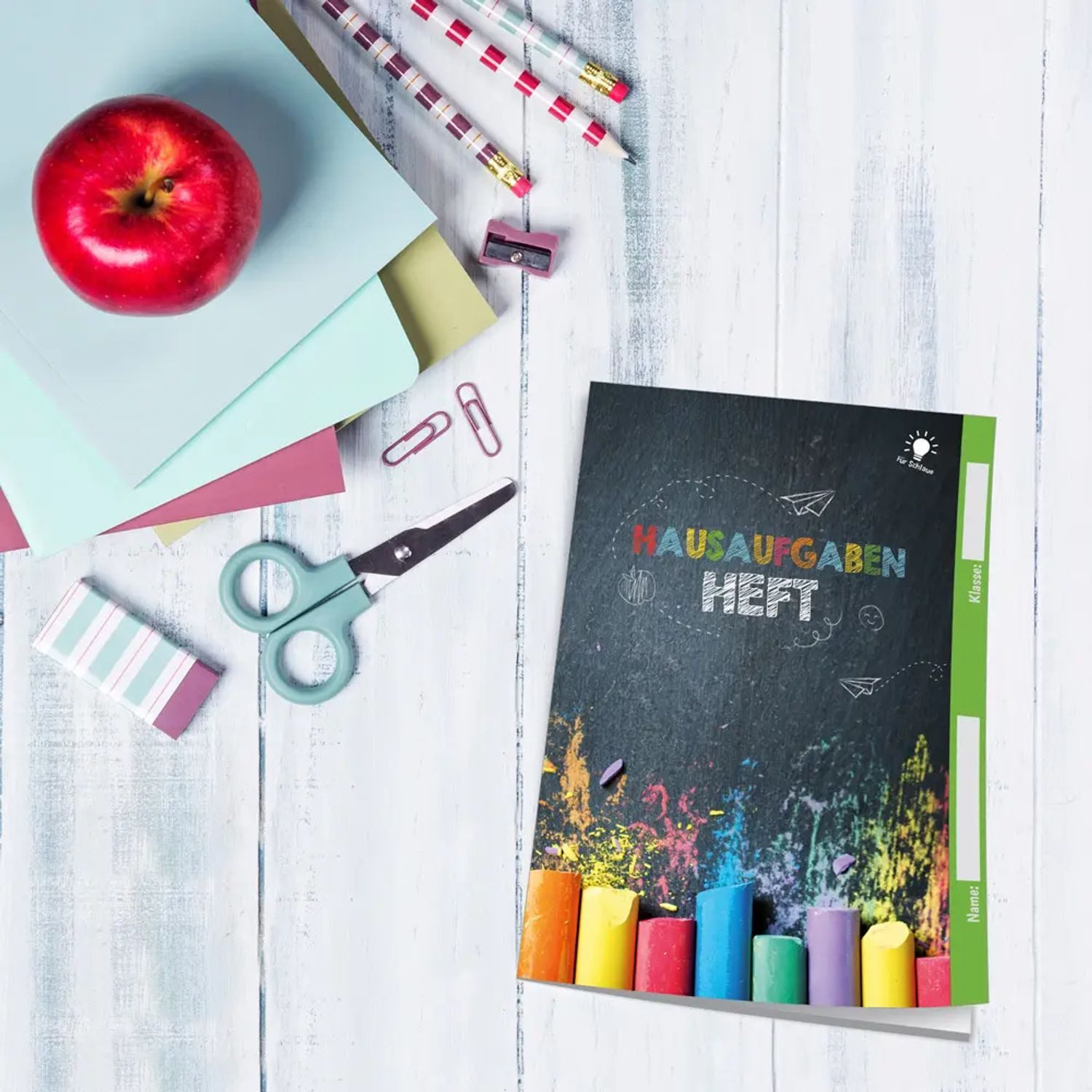 Trötsch Verlag Schülerkalender TRÖTSCH - Hausaufgabenheft für Schlaue Kreide
