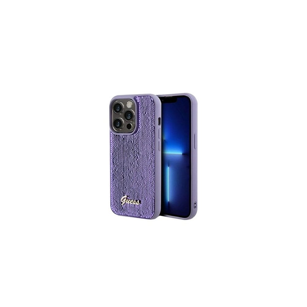 Guess Handyhülle GUESS Hard Cover Lila für iPhone 14 Pro Max. 6,7 Zoll