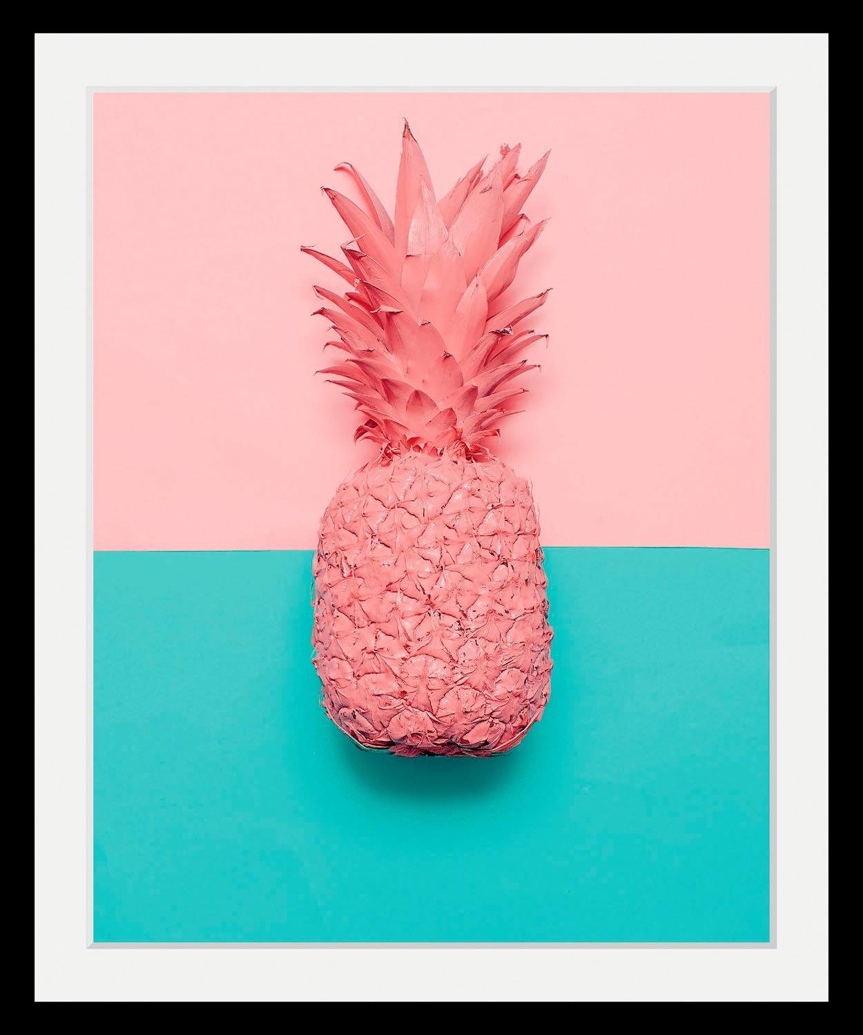 queence Bild Ananas, in 3 Größen, gerahmt