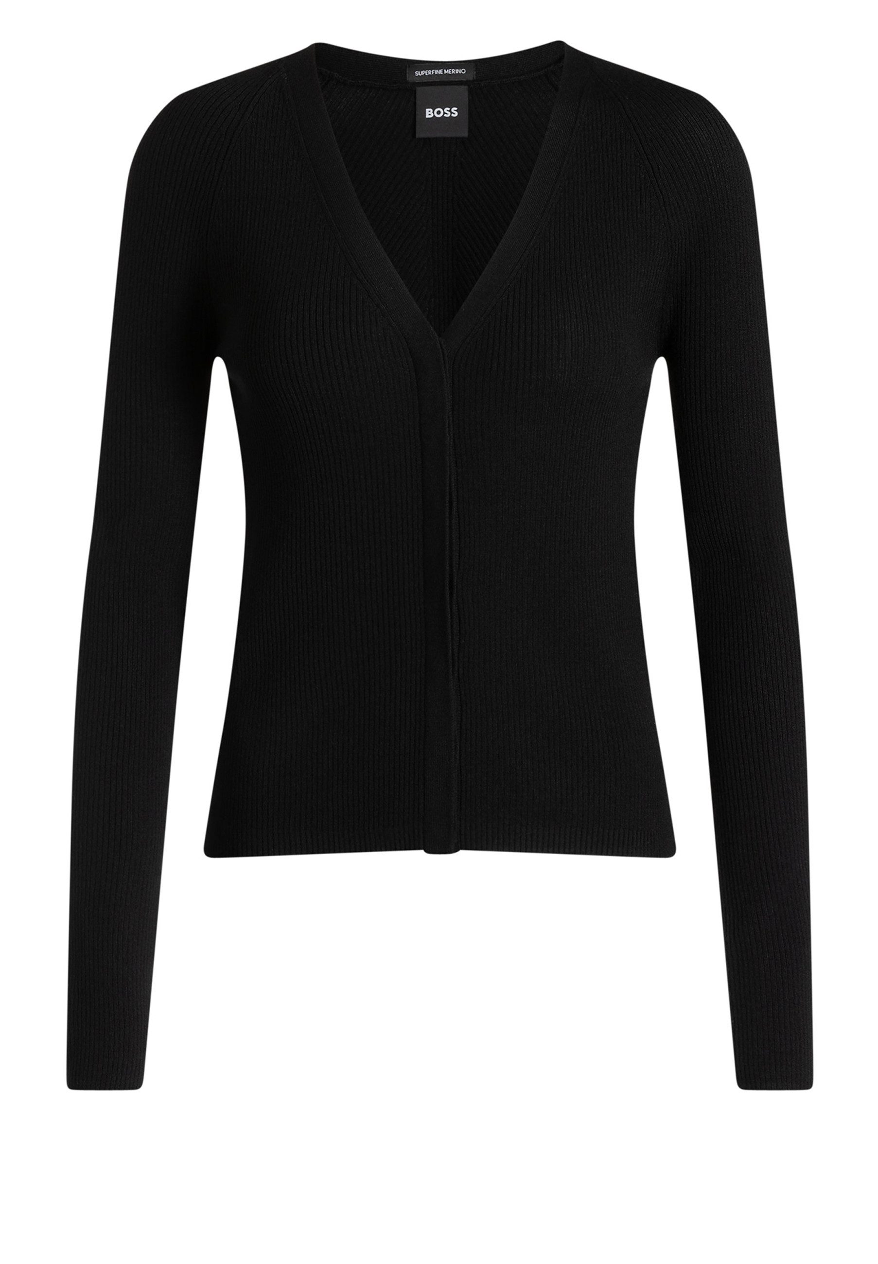 BOSS Strickjacke Friva (1-tlg)
