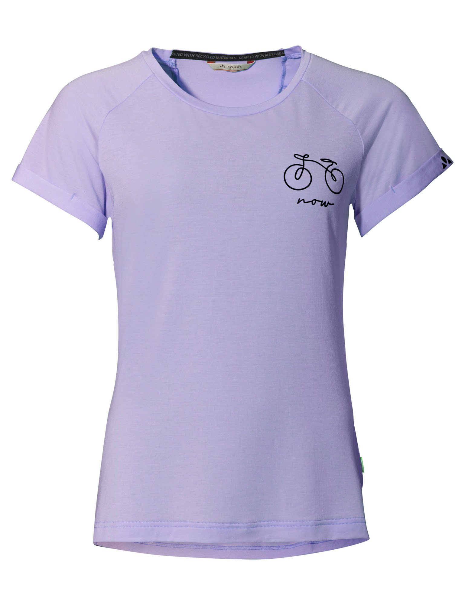 VAUDE T-Shirt Vaude Womens Cyclist 2 T-shirt Damen Kurzarm-Shirt Pastel Lilac