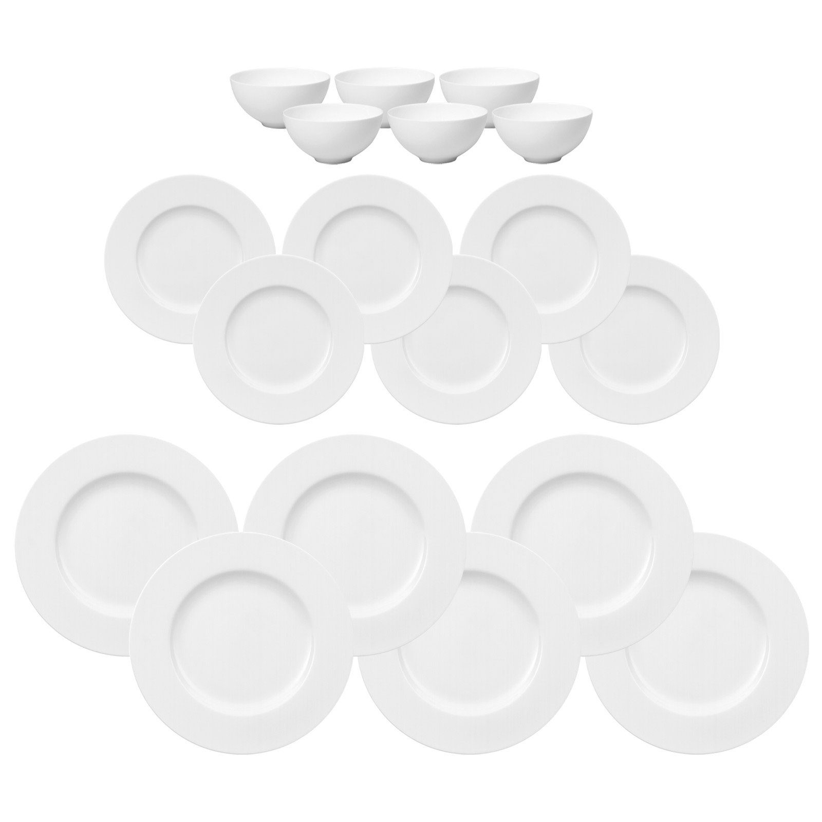 Villeroy & Boch Kombiservice Royal Tafelservice (18-tlg), Porzellan