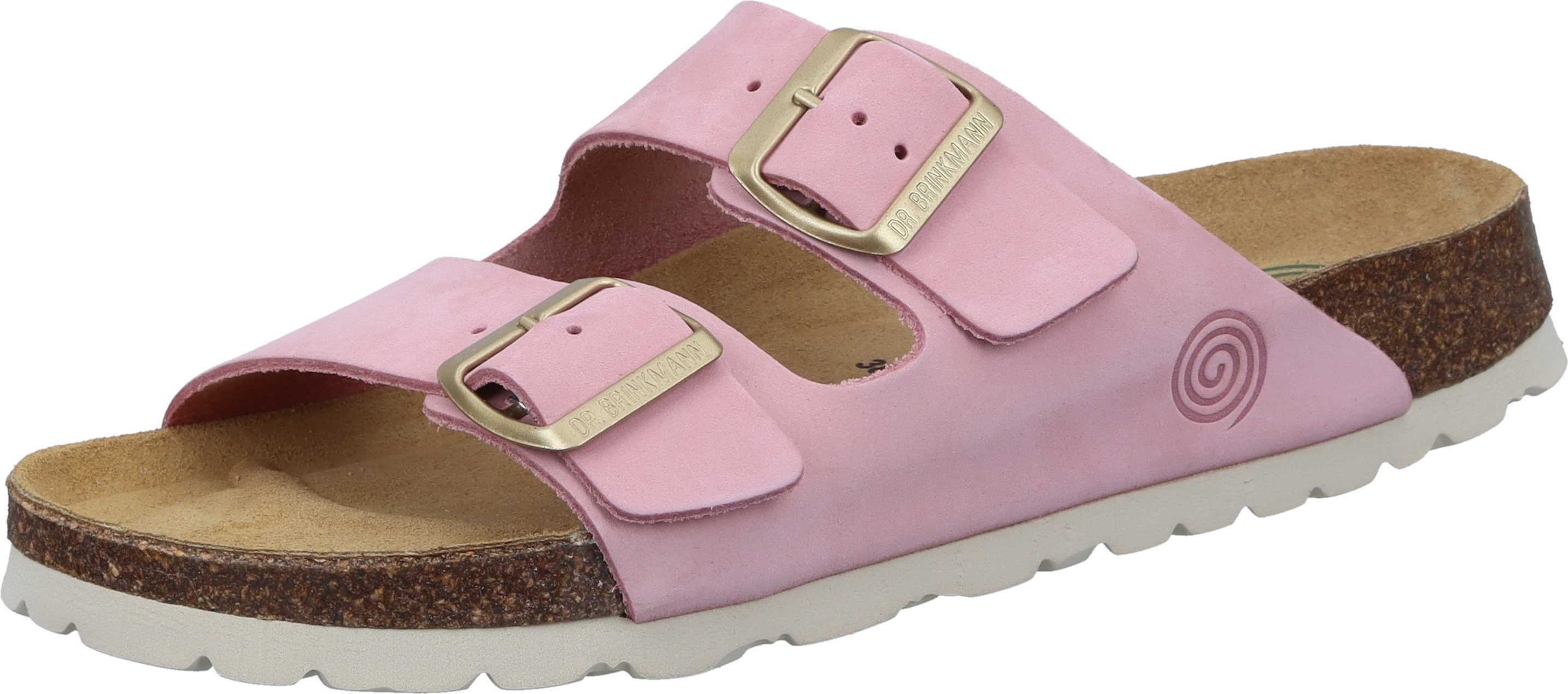 Dr. Brinkmann Pantoletten Pantolette aus Nubukleder