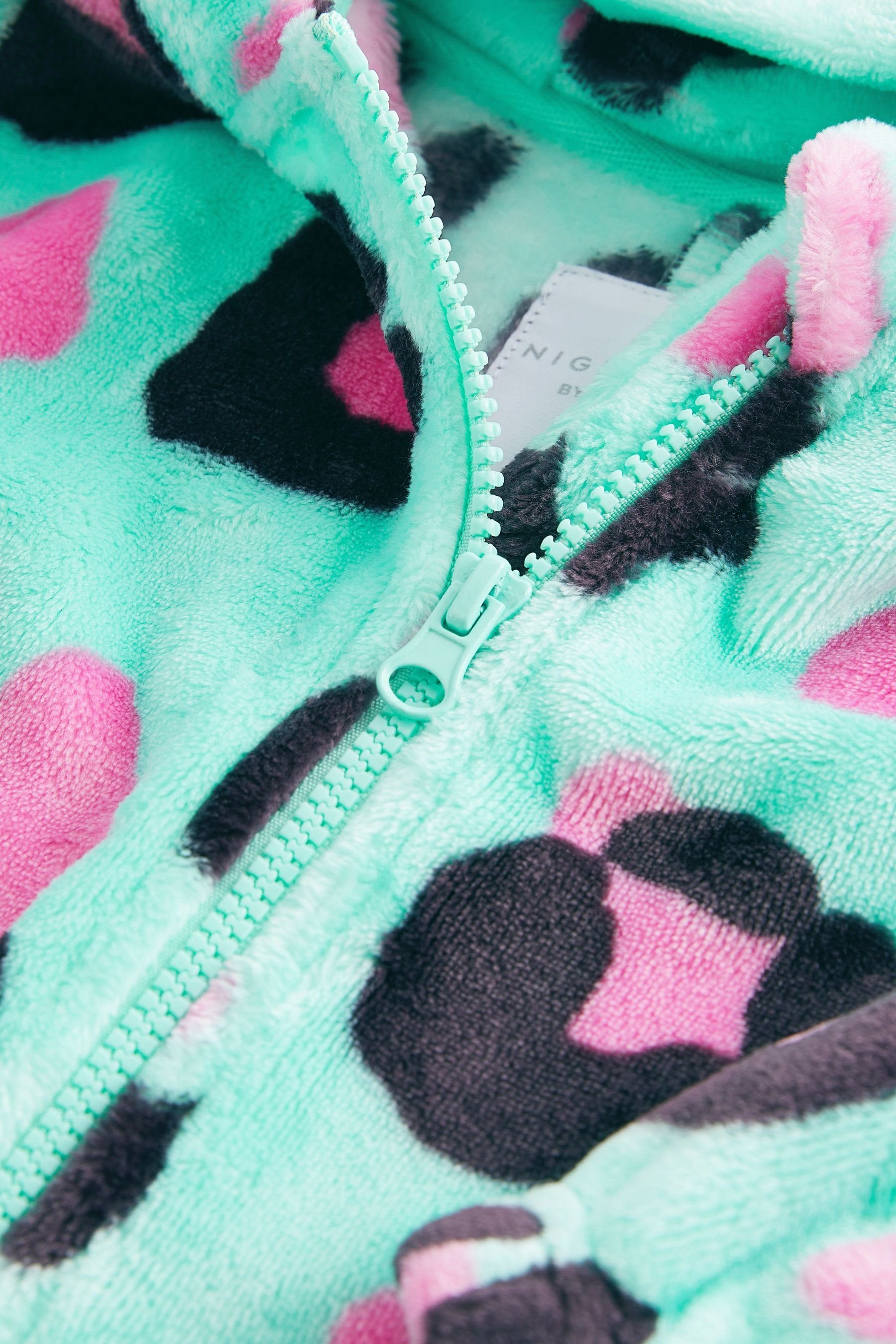 Next Fleeceoverall Fleeceoverall mit Animalprint (1-tlg)