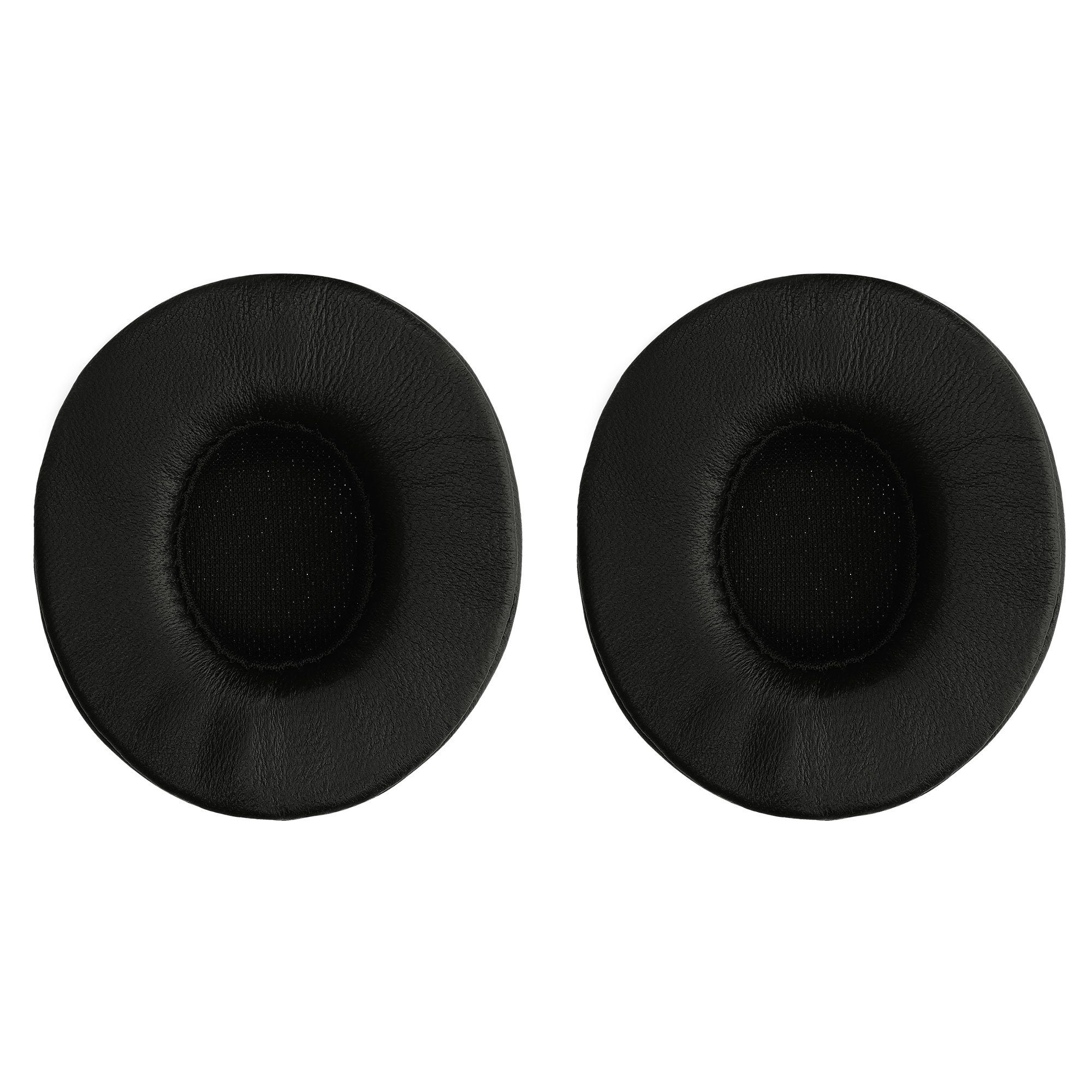 kwmobile 2x Ohr Polster für Beats Solo 2 Wireless / Solo 3 Wireless Ohrpolster (Ohrpolster Kopfhörer - Kunstleder Polster für Over Ear Headphones) | Kopfhörer