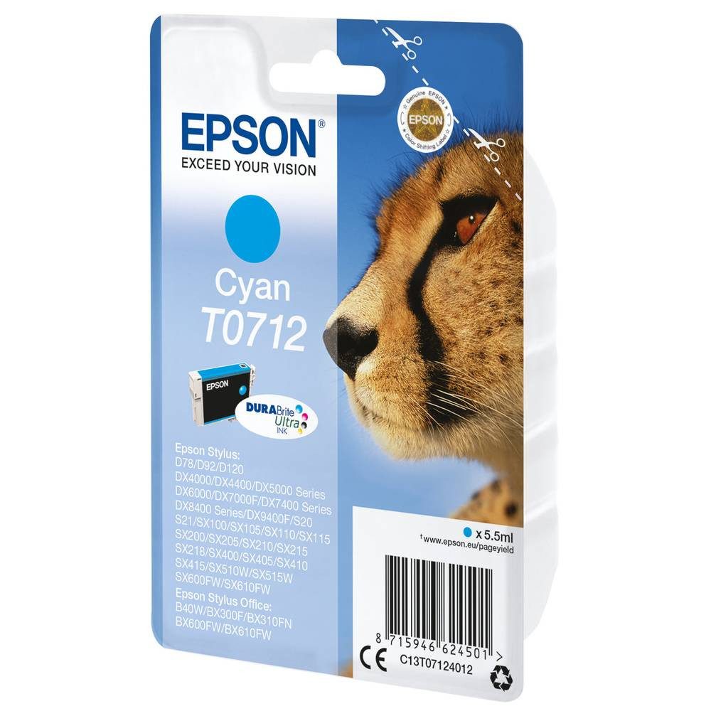 Epson Tintenpatrone C134012 C13T07124012 Tintenpatrone