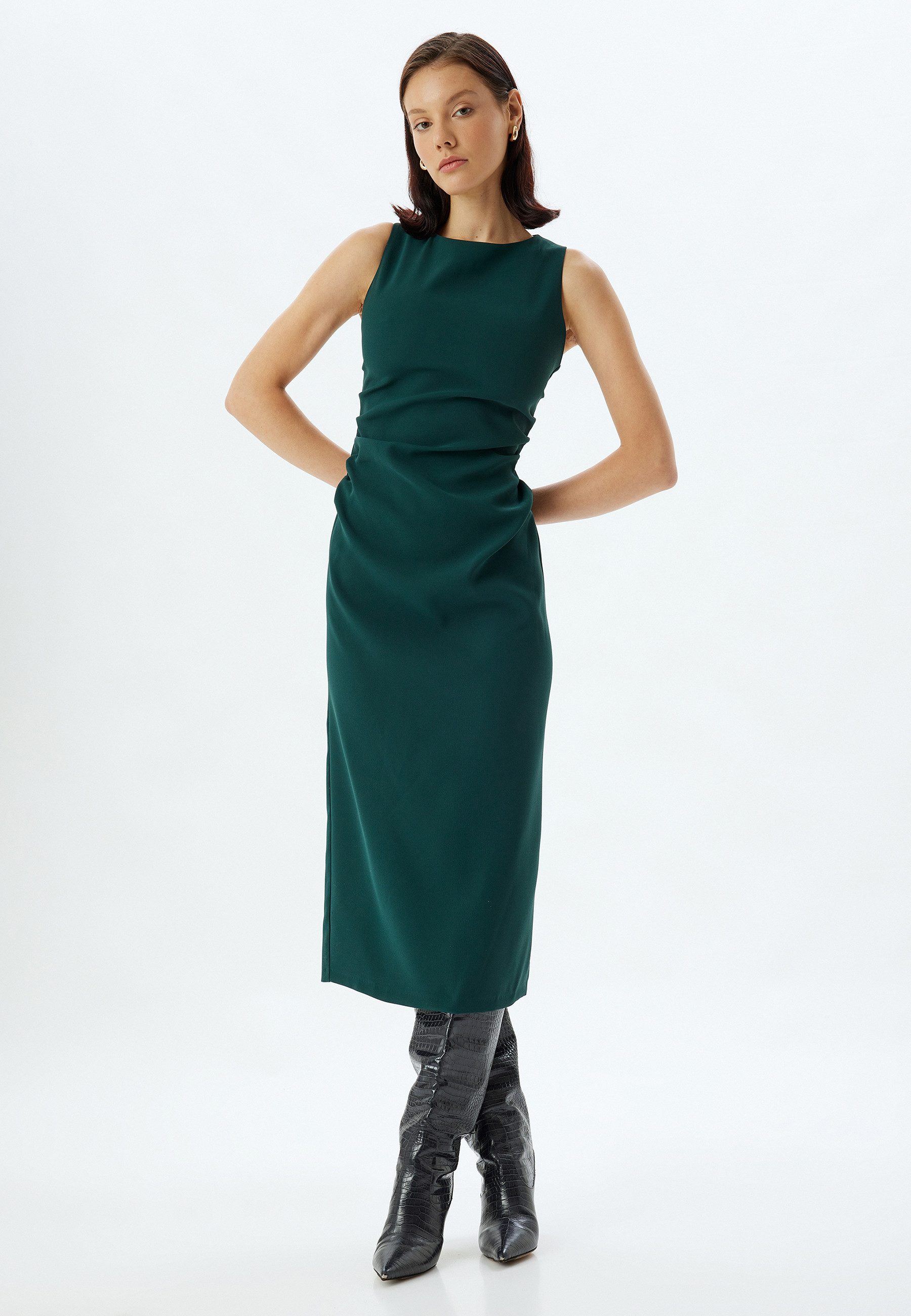 Midikleid Midi Länge Bodycon Kleid