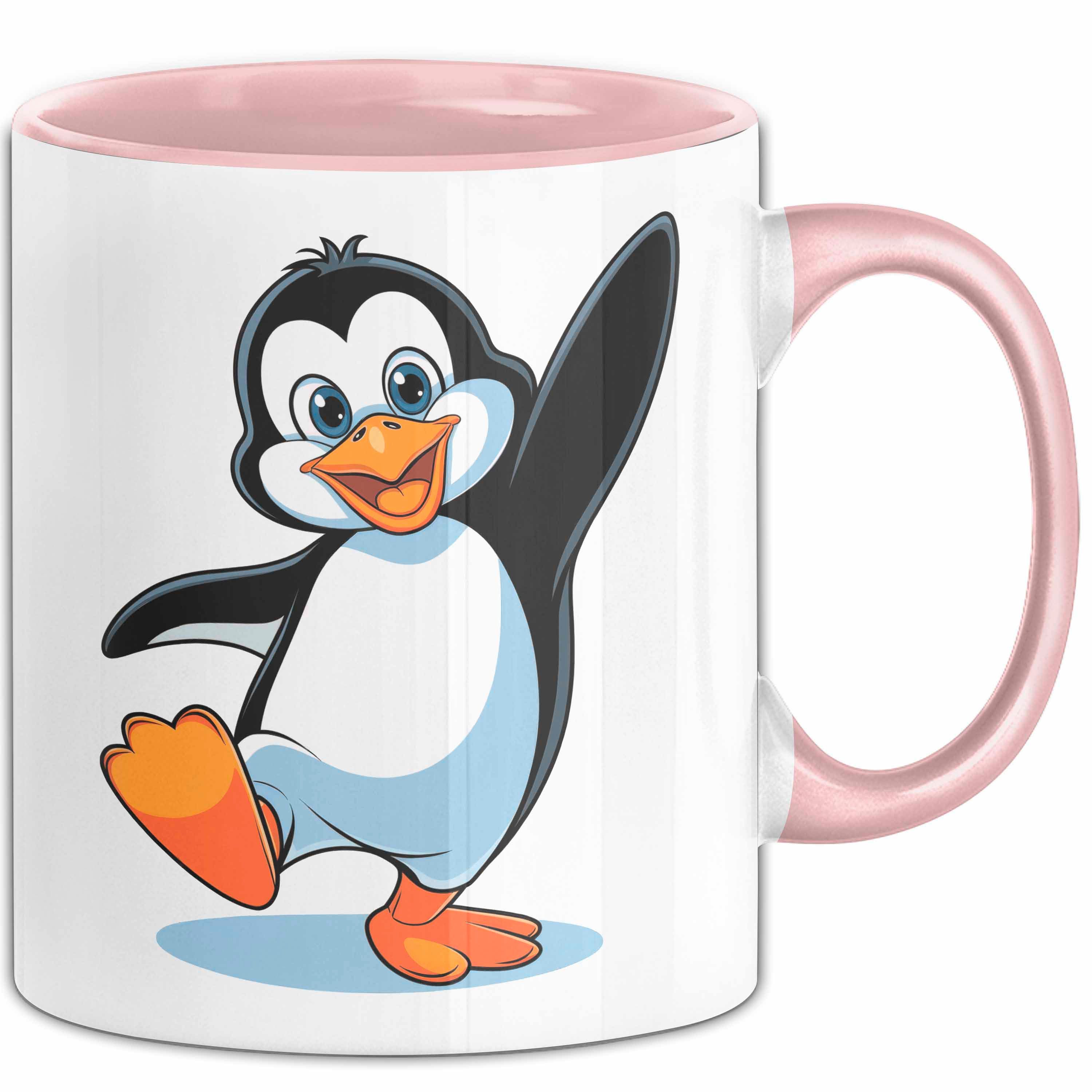 Tasse Pinguin Tier Tasse Geschenk Lustige Geschenkidee Spruch