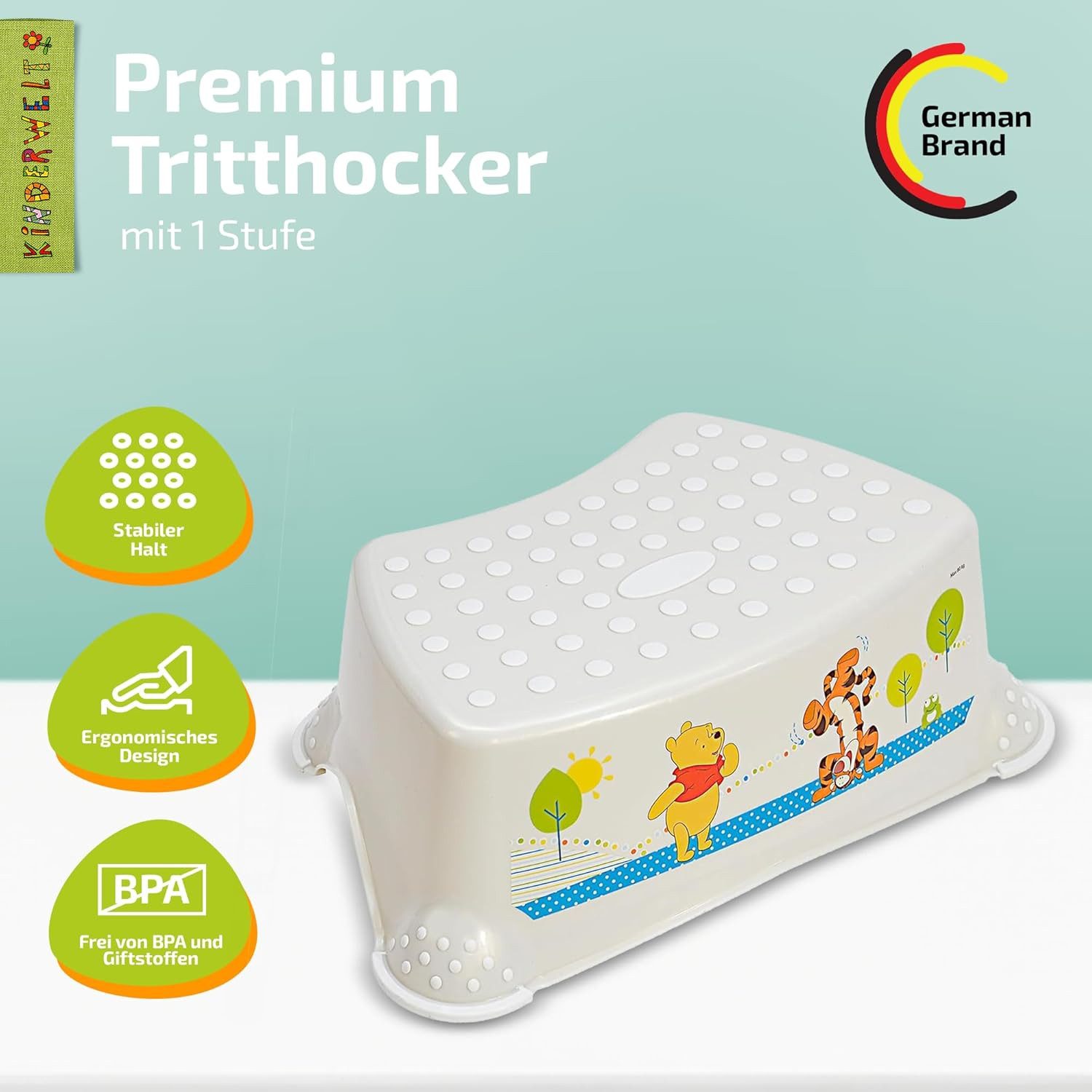 KiNDERWELT Tritthocker Premium Tritthocker Disney Winnie günstig online kaufen