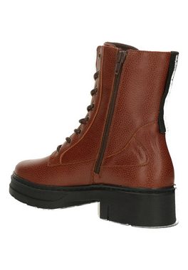 Bullboxer Schuhe Schnürstiefel YASMIN LACE BOOT in Cognac Stiefelette