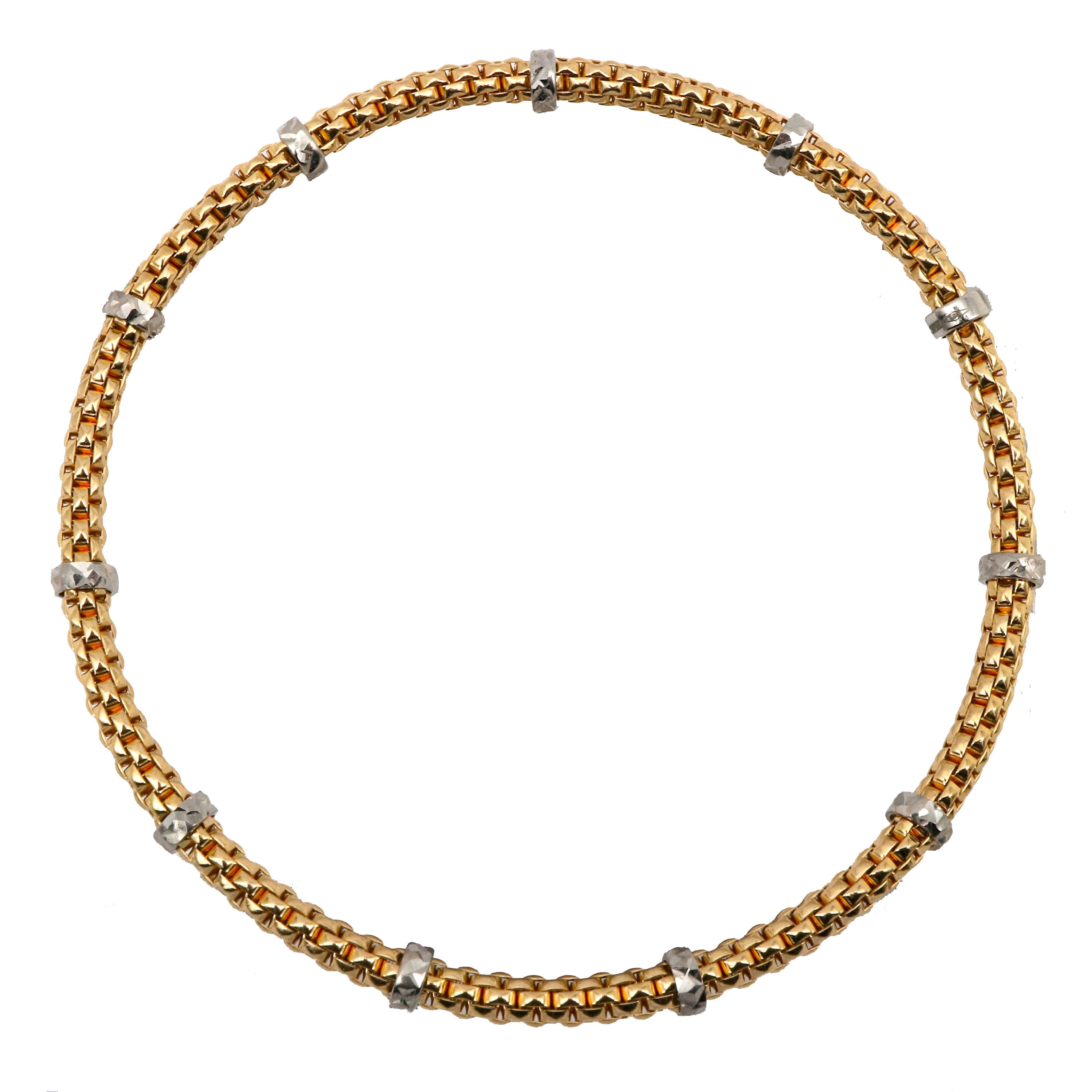 G & J Goldarmband mit Rollo elastisch 3mm 585/14K 750/18K Gelb-, Rotweißgol günstig online kaufen