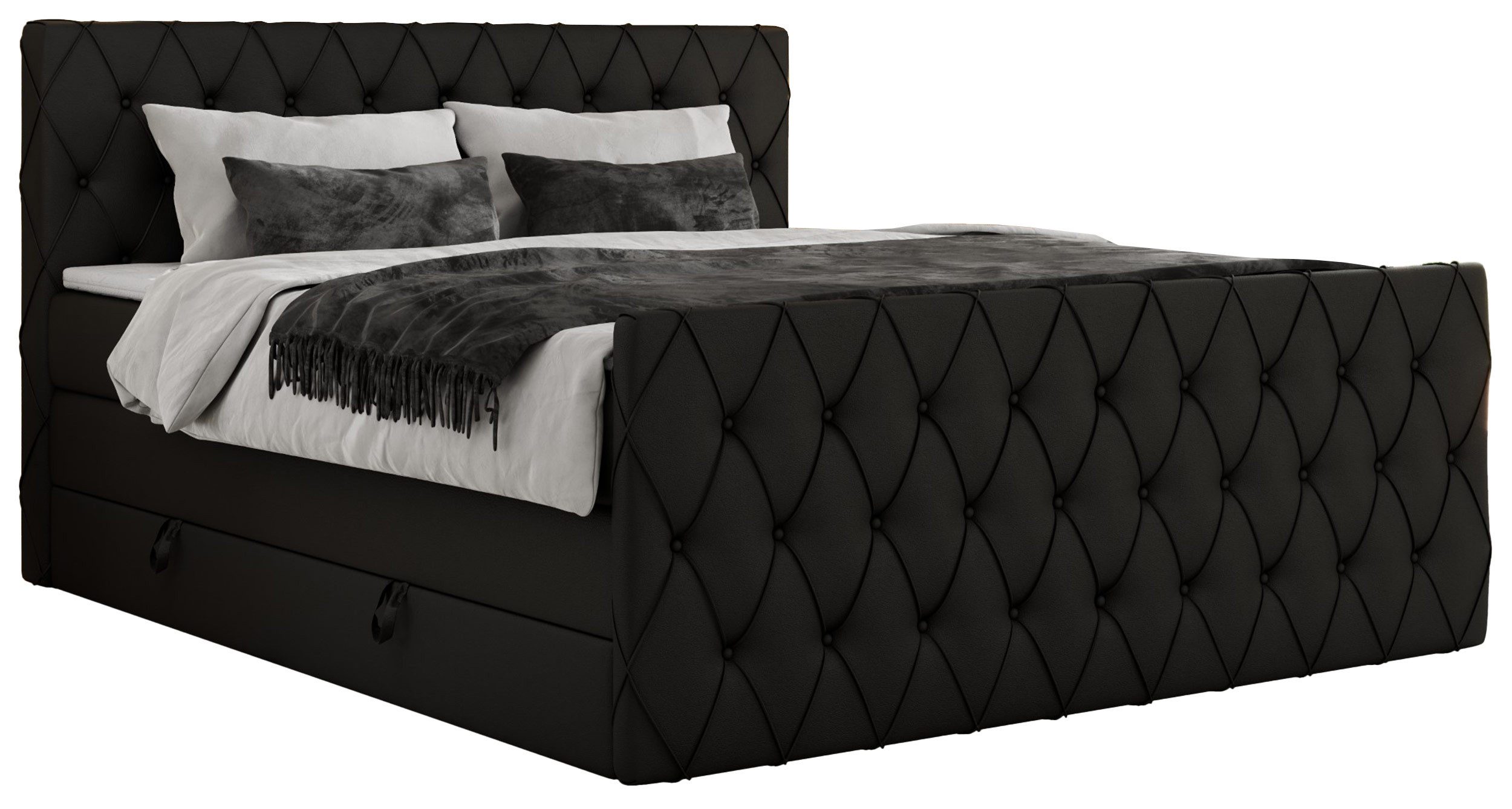 MKS MÖBEL Boxspringbett MIREN KING DUO günstig online kaufen
