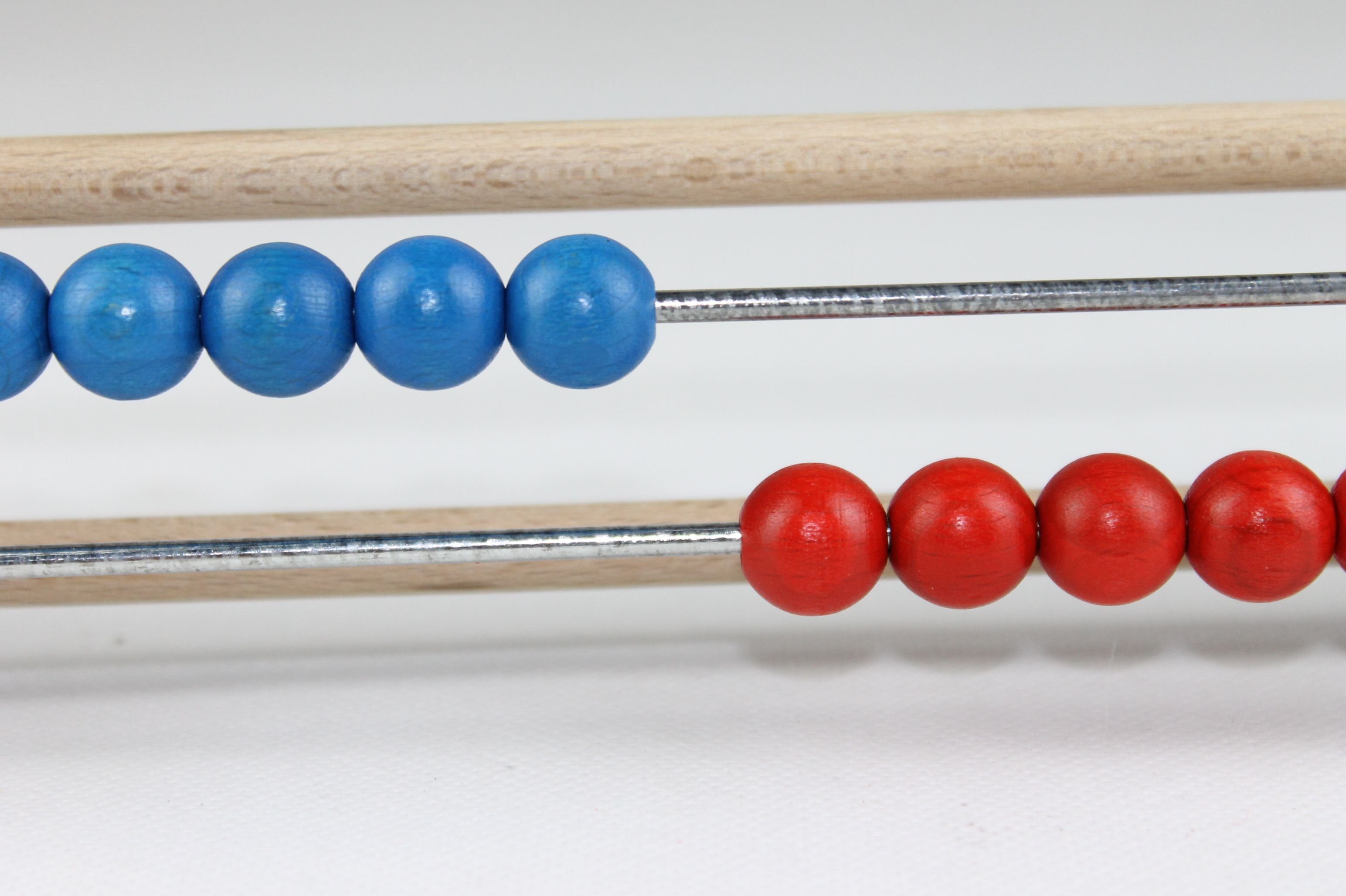 Erzgebirgische Holzspielwaren Ebert GmbH Lernspielzeug Lernspielzeug Zählrahmen 100 mit abnehmbaren Füßen BxH 29x23,5cm