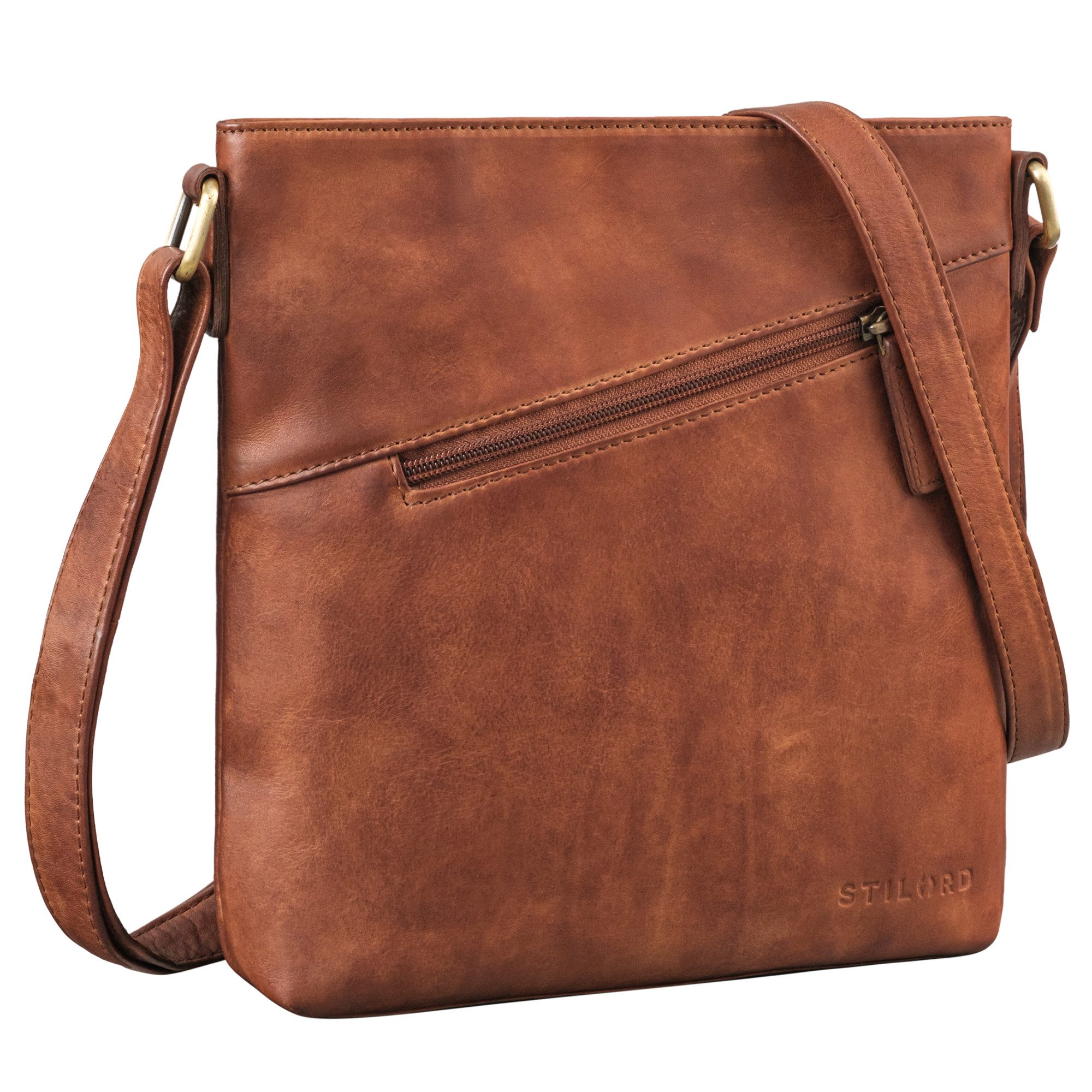 STILORD Handtasche "Stella" Vintage Handtasche Damen Leder klein