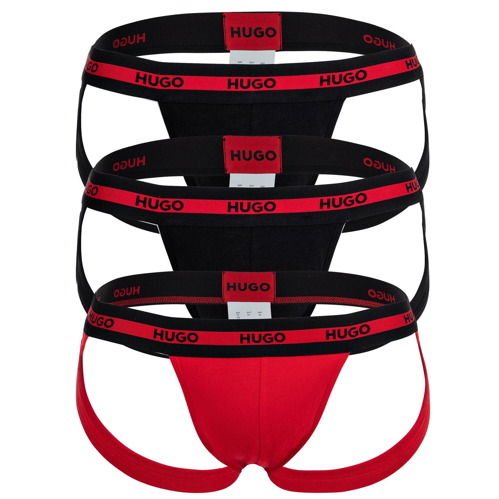 Tanga Herren Jockstrap 3er Pack Baumwolle