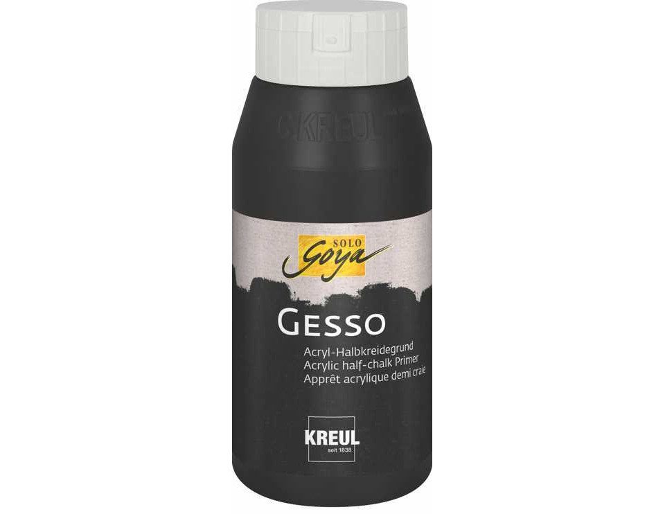 Solo Goya Künstlerstift Kreul Solo Goya Gesso schwarz 750 ml