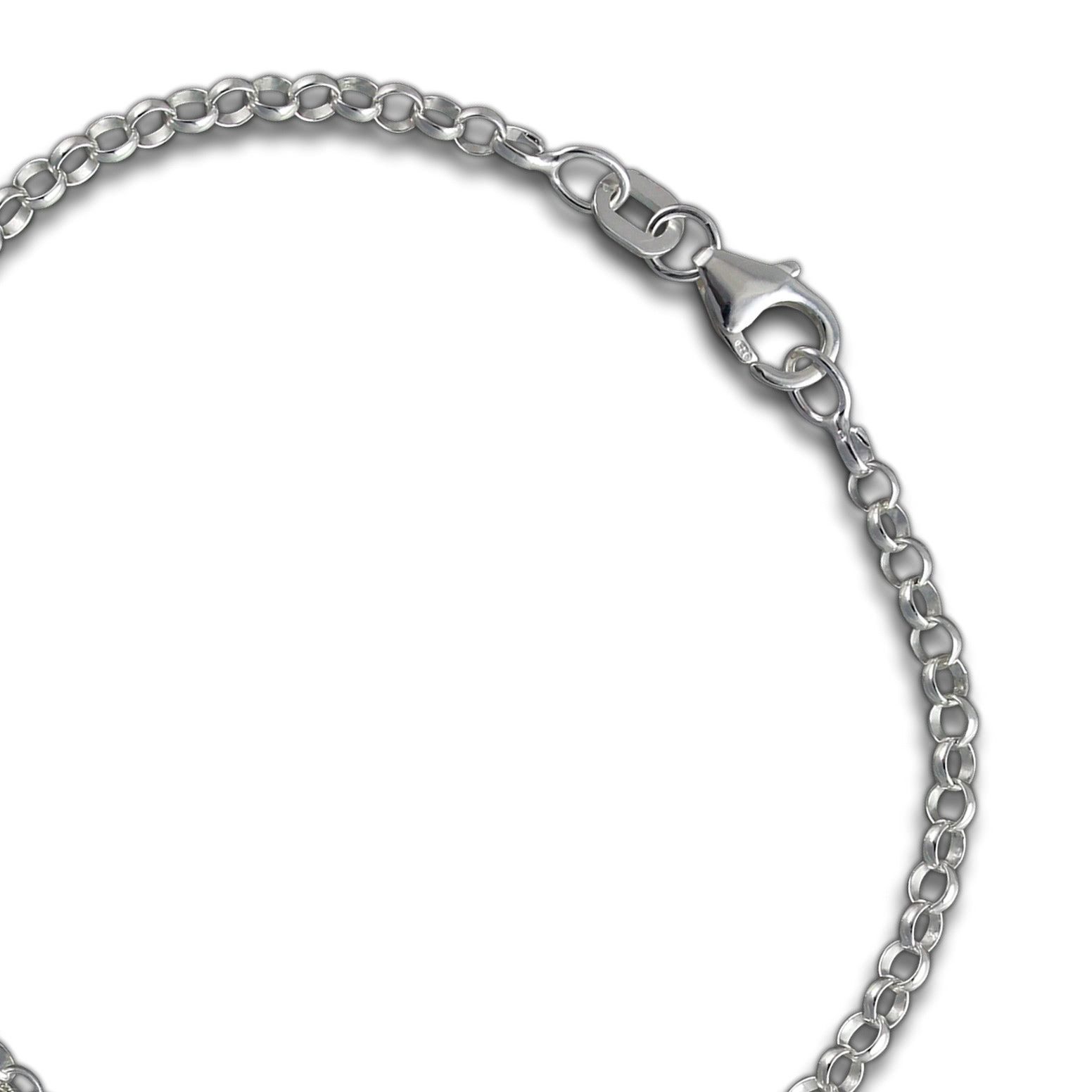 SilberDream Silberarmband SilberDream Armband rosa Schmetterling (Armband), Kinder Armband (Schmetterling) ca. 16cm, 925 Silber, Farbe: rosa