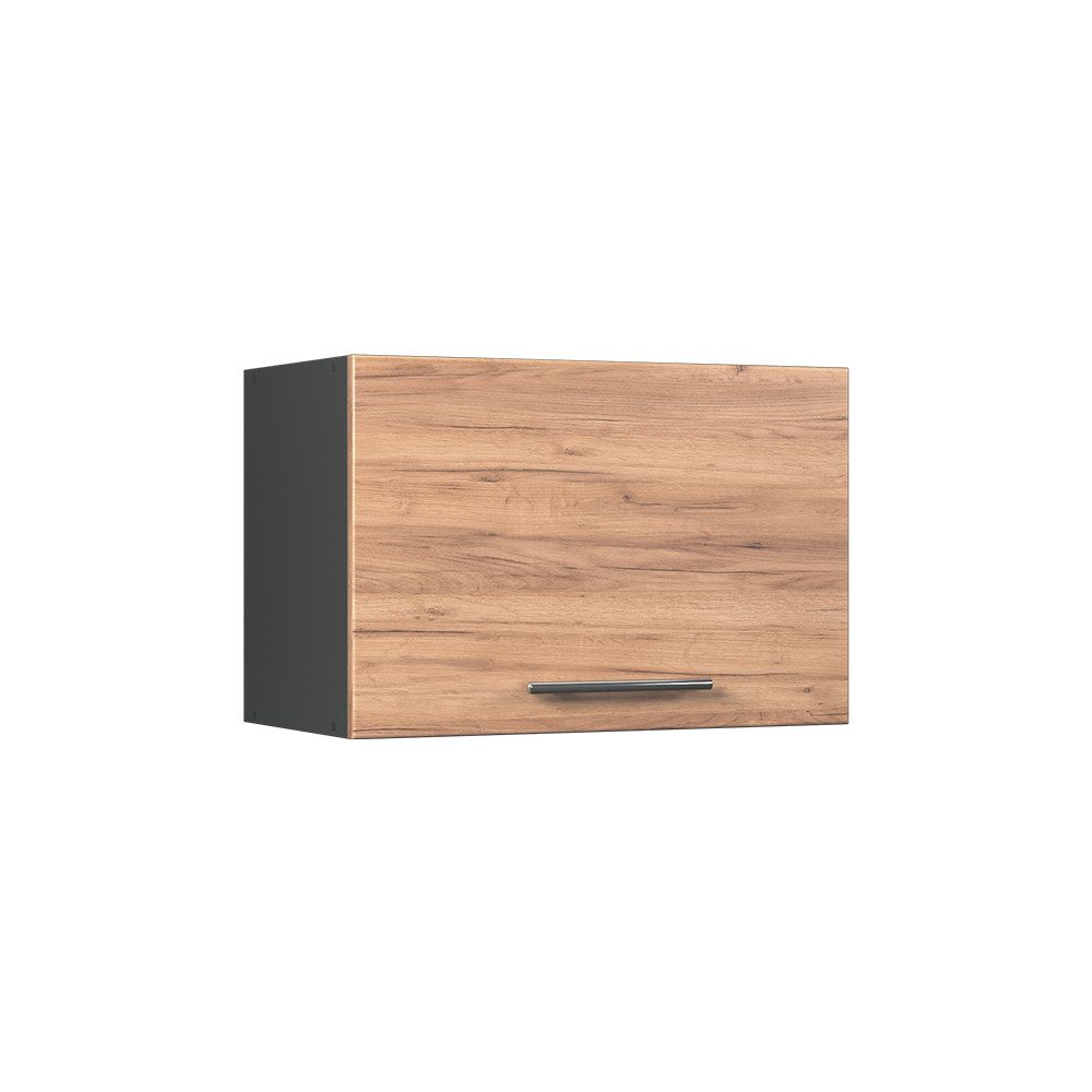 Vicco Hängeschrank Fame-Line, Goldkraft Eiche/Anthrazit, 60 cm, AP Eiche (1-St)
