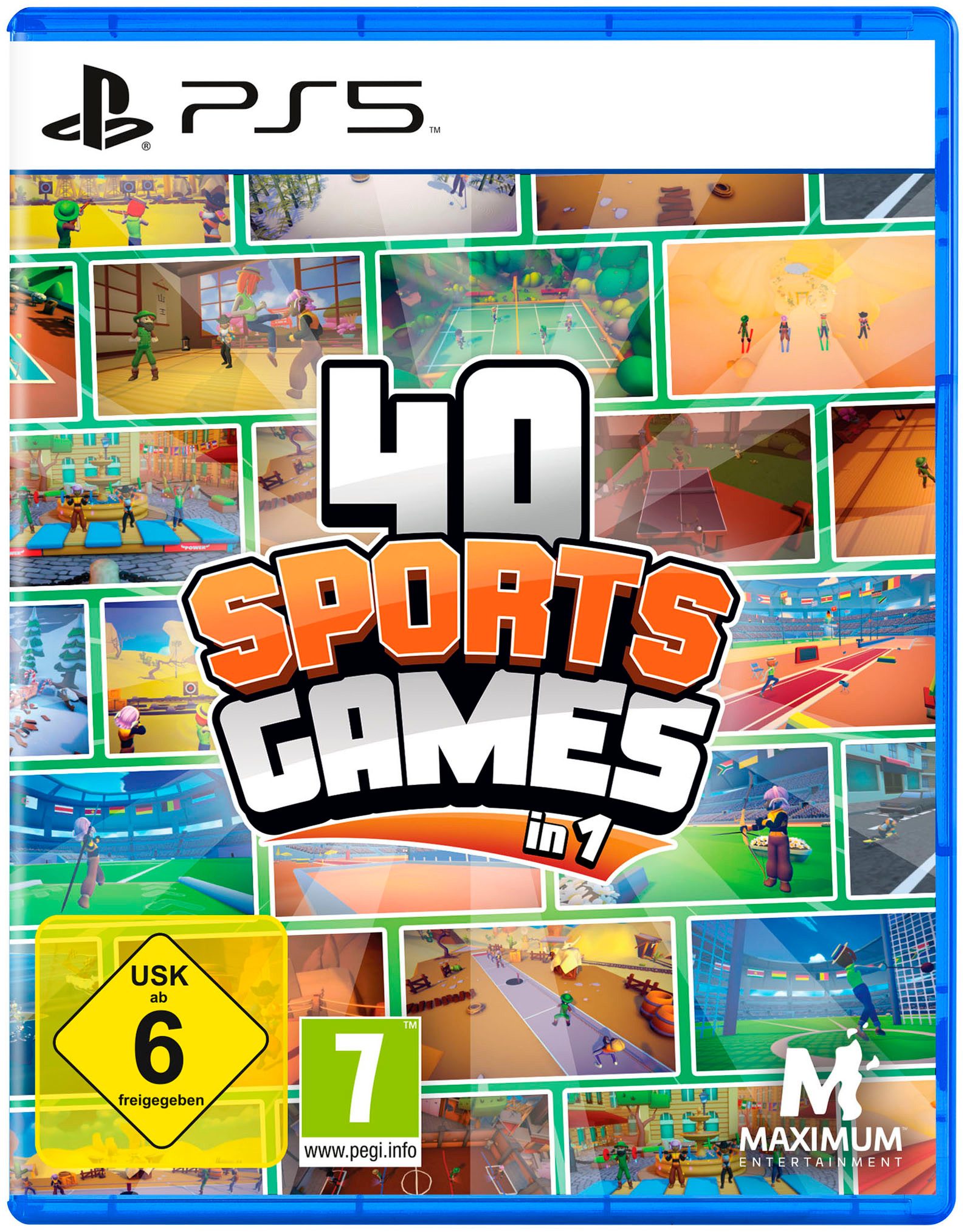 40 Sports Games in 1 (Blu-ray Disc), PlayStation 5