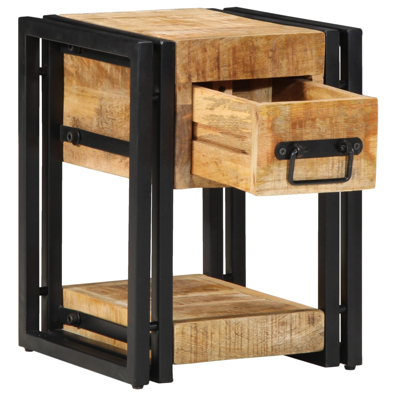 vidaXL Nachttisch Nachttisch 40x40x40 cm Massivholz günstig online kaufen