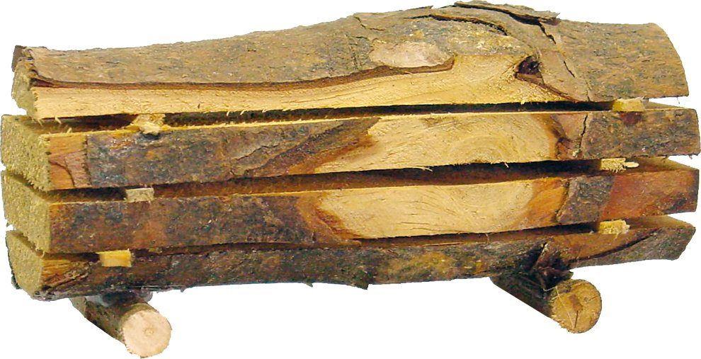 FADEDA Krippen-Zubehör FADEDA Baumstamm geschnitten, Höhe in cm: 6 (1 St)