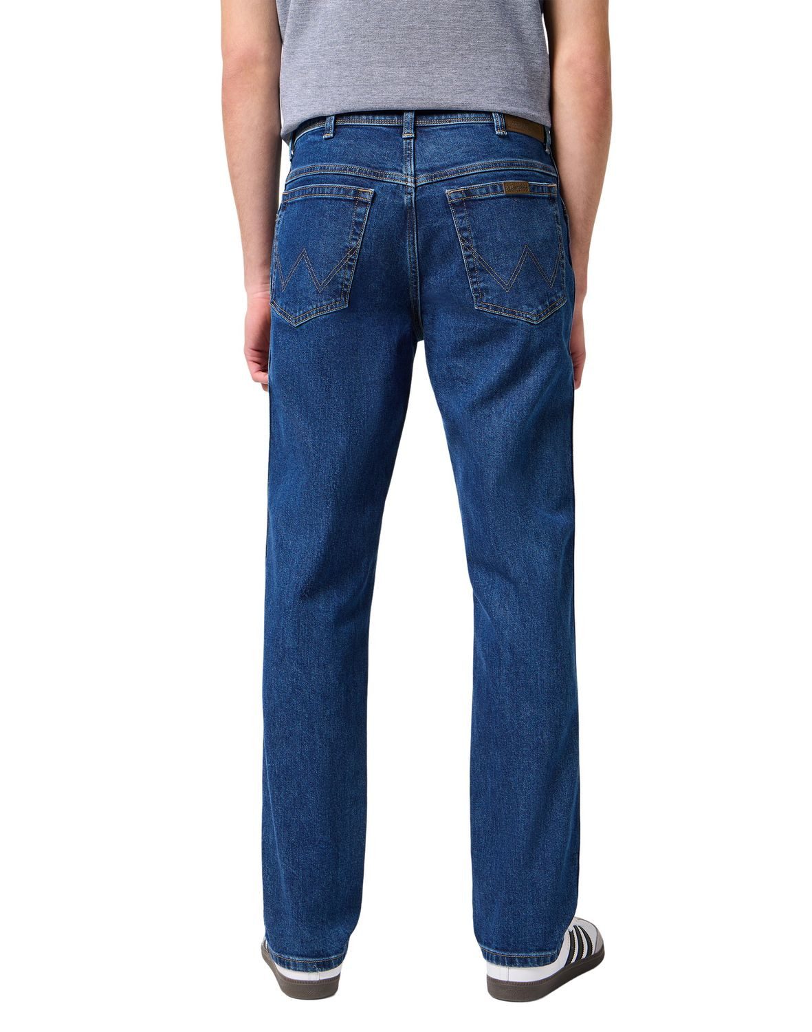 Wrangler Straight-Jeans REGULAR Jeanshose mit Stretch