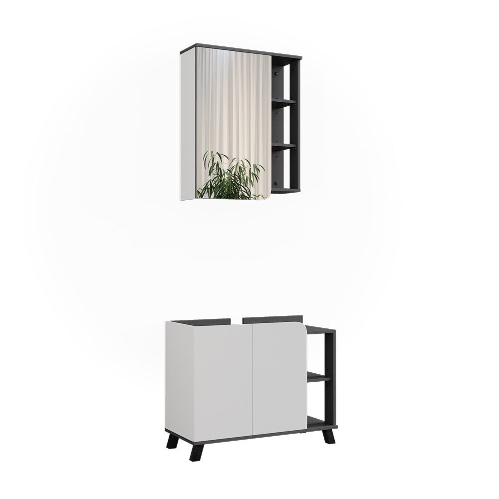 Anthrazit/Weiß | Korpus: Weiß