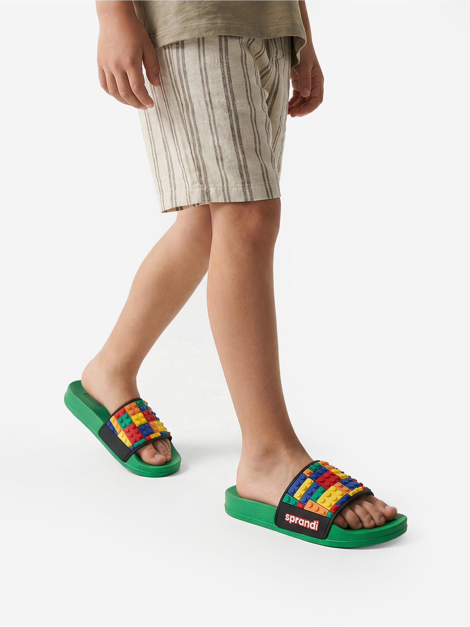 sprandi Sprandi Flip-Flops Boy Green Sprandi-CEO P3047043CH Green Badepantolette
