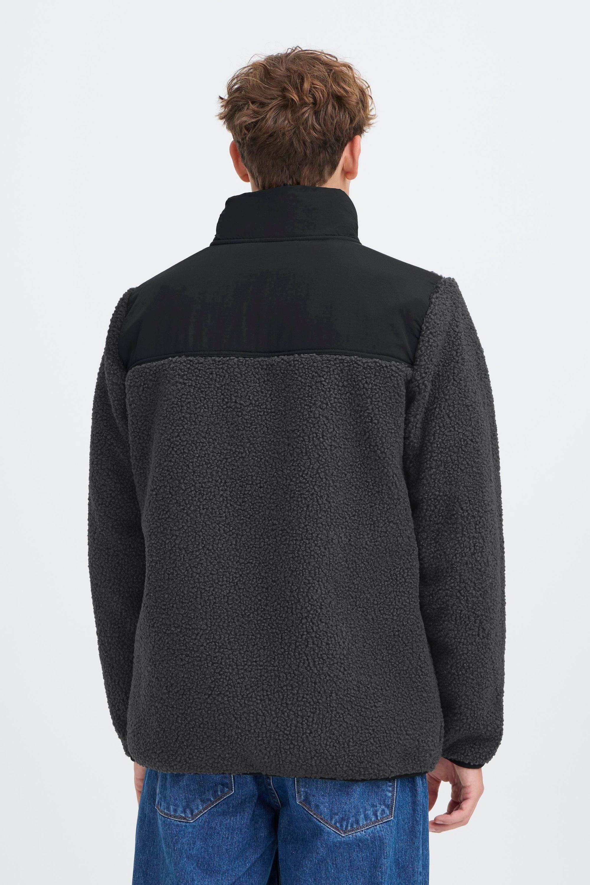 North Bend Plüschjacke NBGalonne M Teddy Jacket Modische Teddyjacke mit elastischen Bündchen