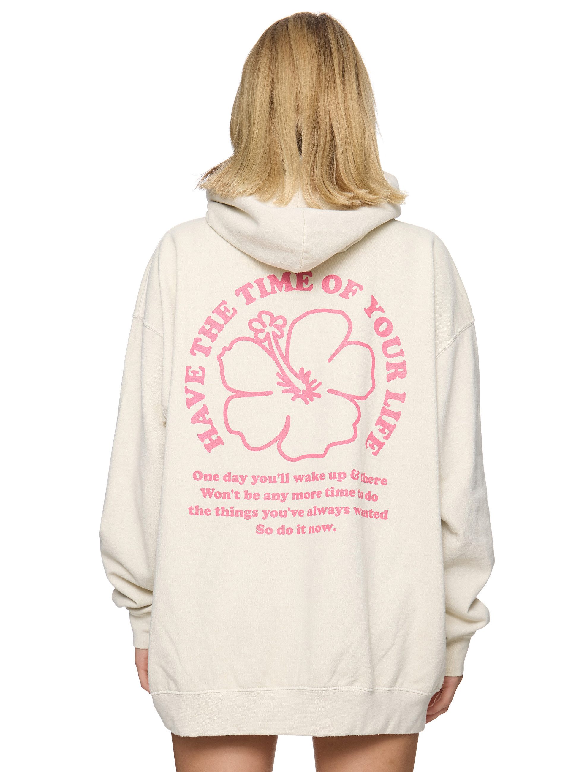 Worldclassca Hoodie Worldclassca Oversized FLOWER Print günstig online kaufen