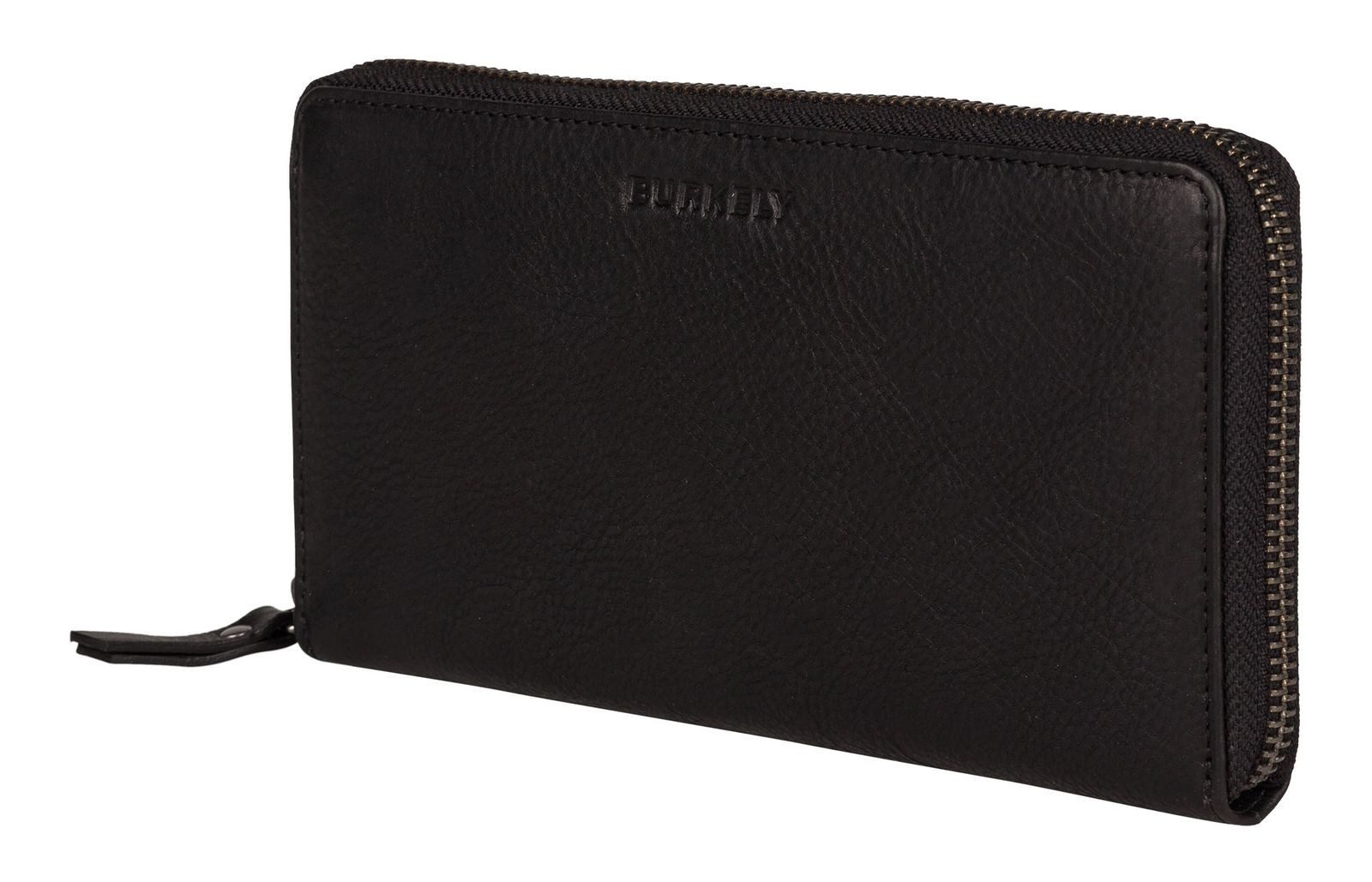 Burkely Geldbörse Wallet, aus echtem Leder mit RFID-Blocker Schutz