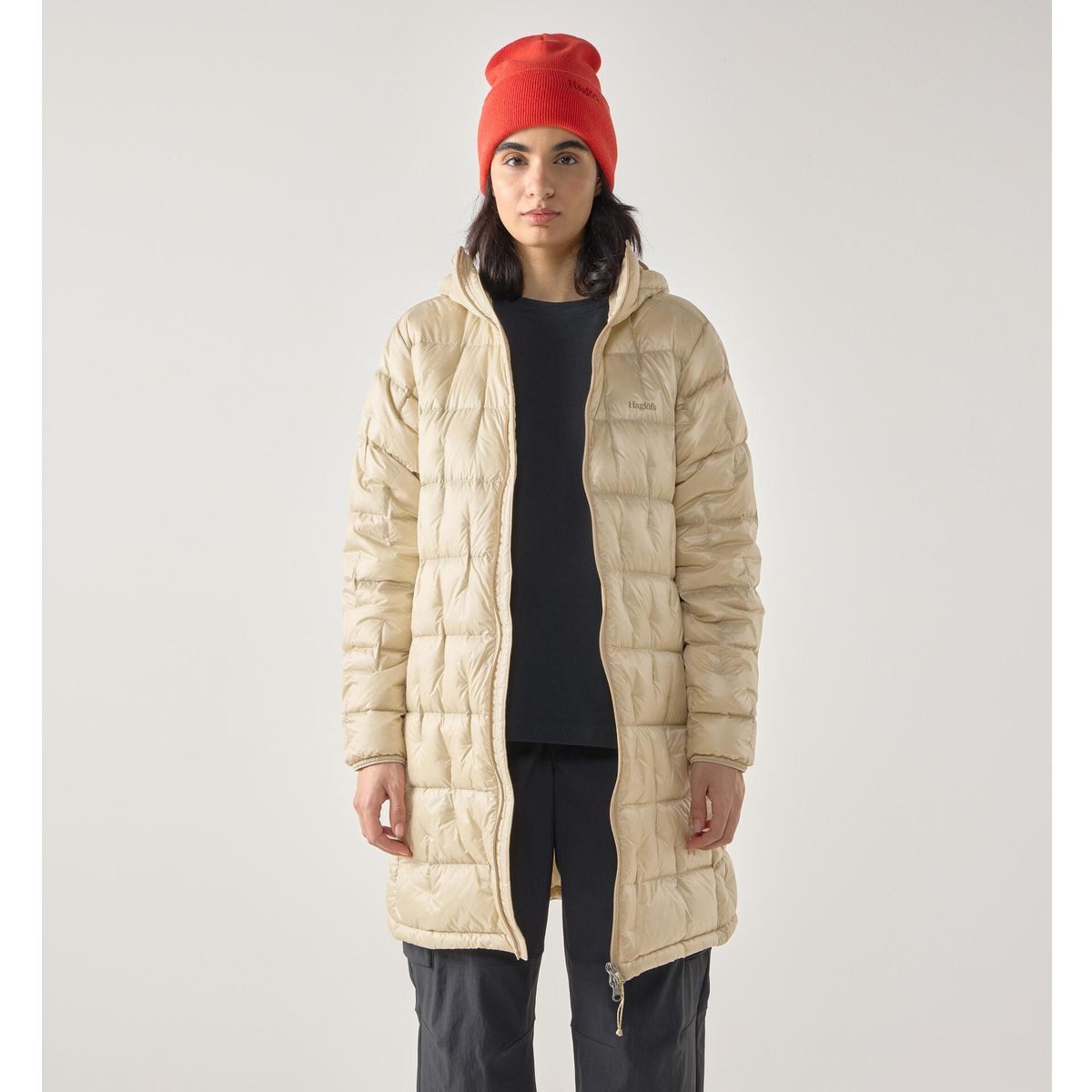 Haglöfs Outdoorjacke Hede Down Coat Women Leichter Daunenmantel für Damen mit 700 CUIN Füllung, ideal für